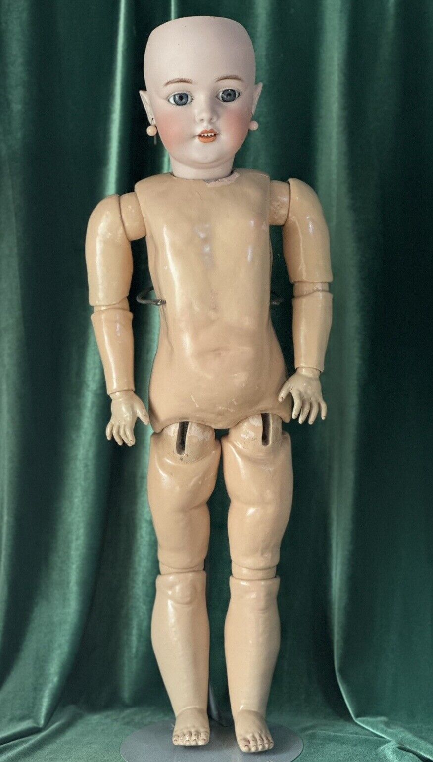 Rare Mold 1269 Dept by Simon Halbig Antique German 31” Doll Bisque Head