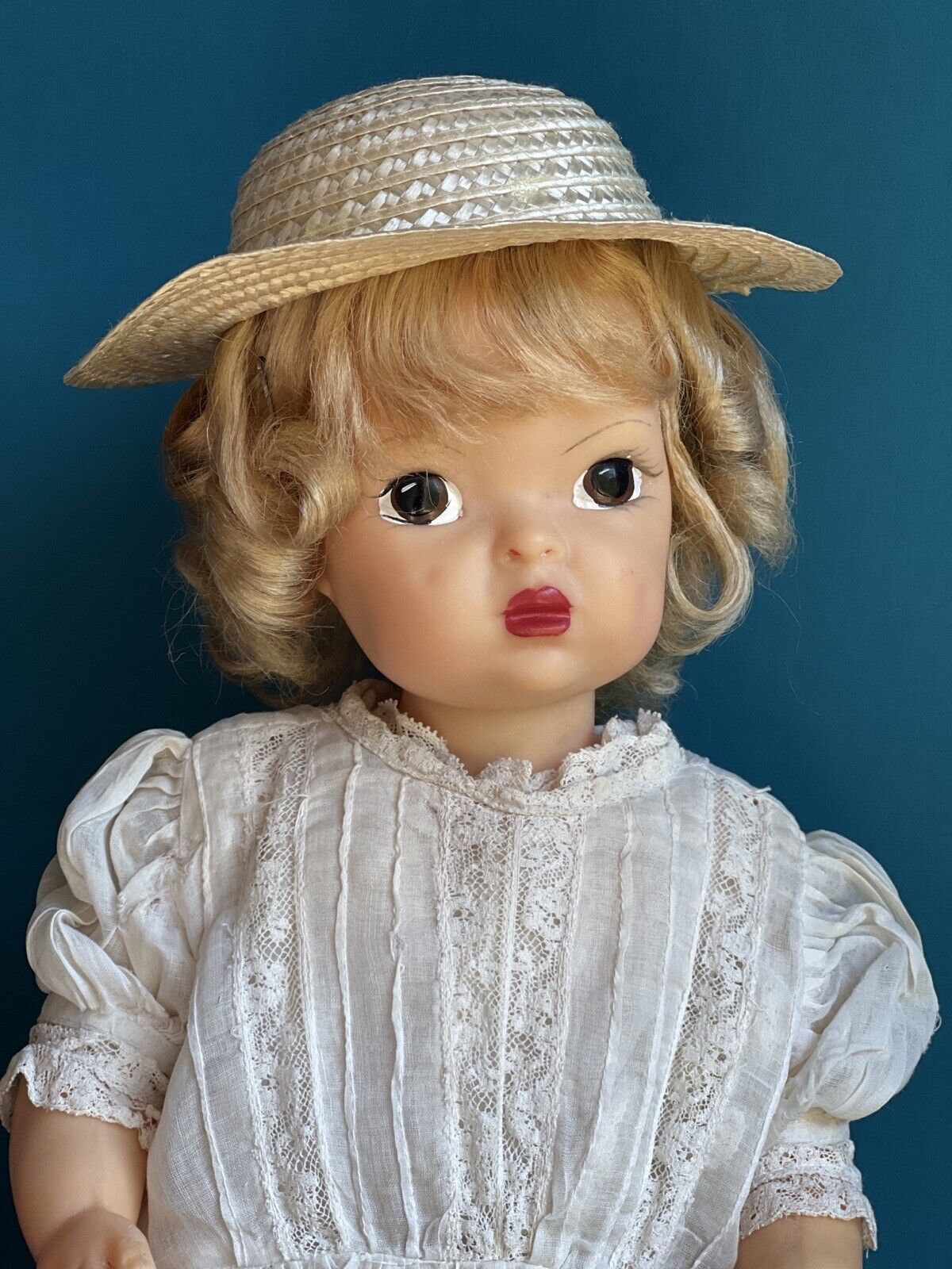 Vintage Early Hard Plastic Blonde Terri Lee Doll