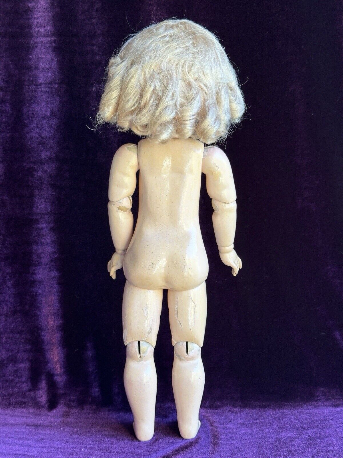 Antique French 19” Jumeau Dep Bisque Head Doll