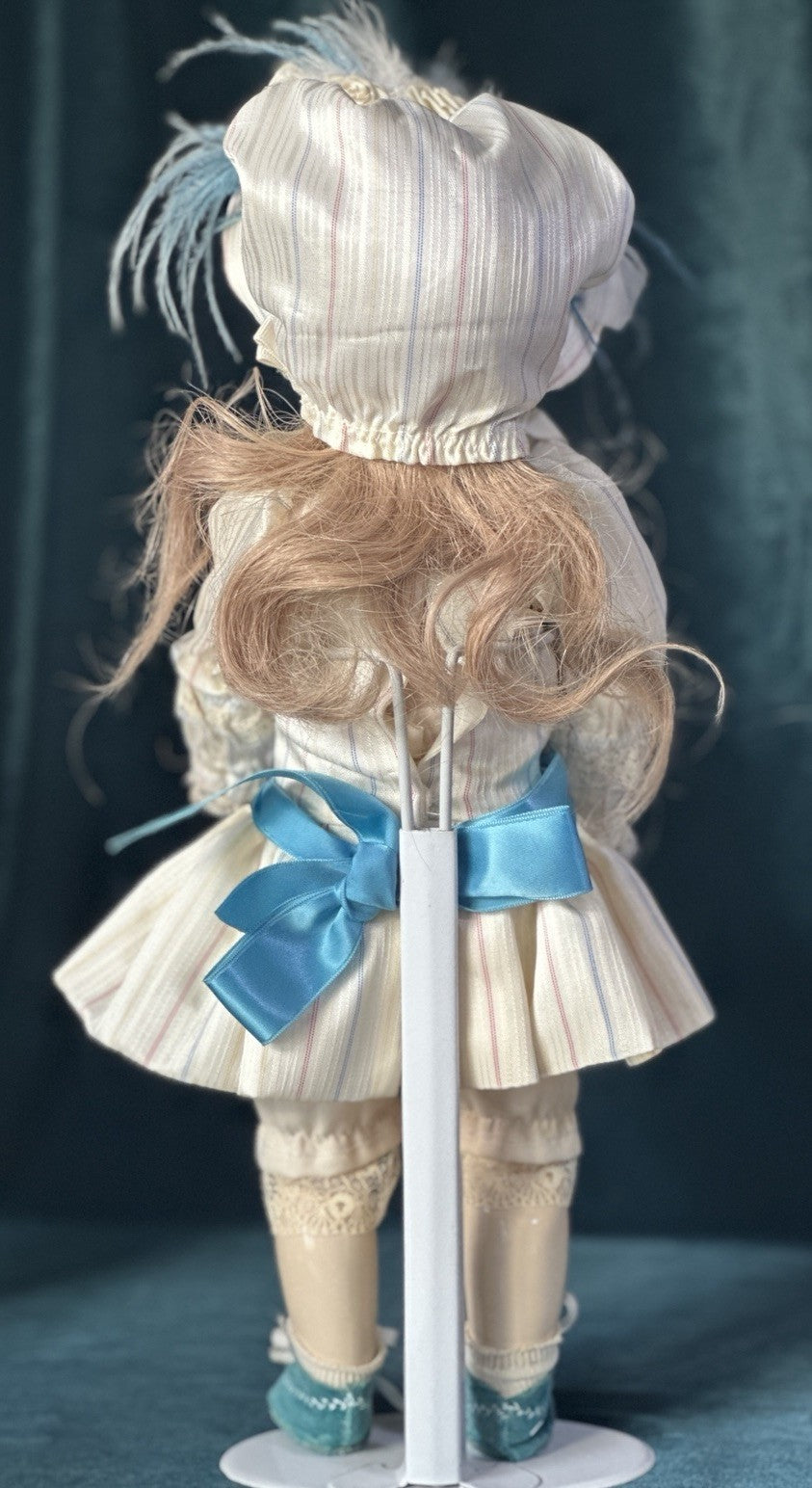Artist Reproduction of Antique French 14” Doll Porcelain Head Seeley Body