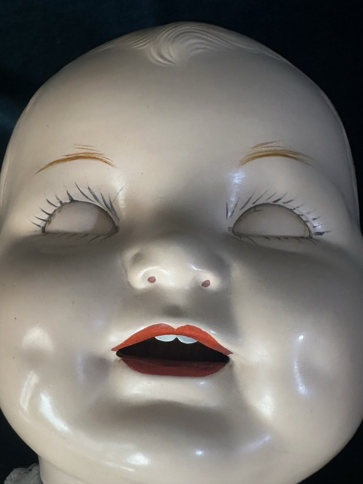 Large 26” Vintage American E.I.H Horsman Composition Doll Dimples