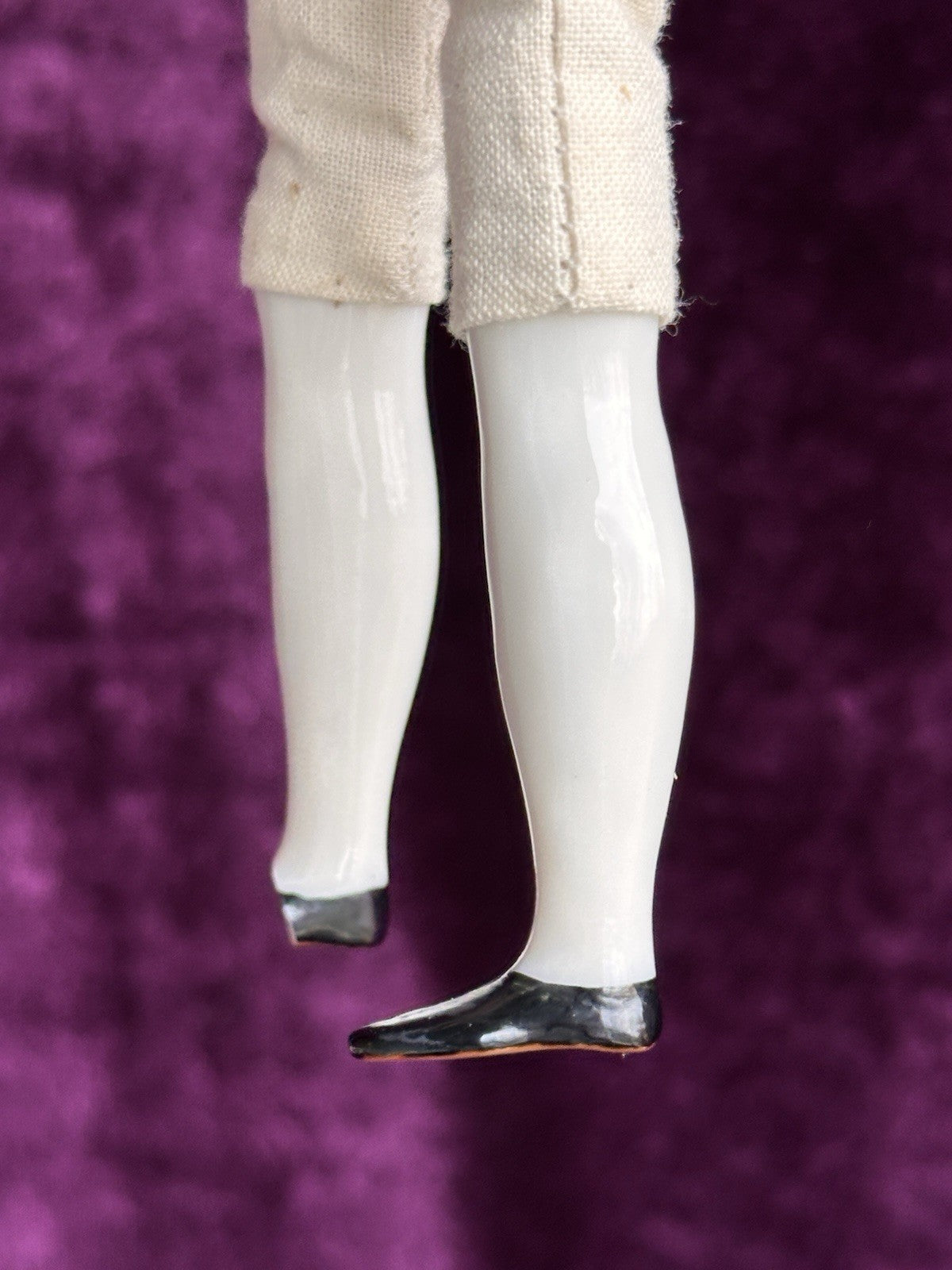Vintage Petite 9.5” Reproduction of Antique German Lydia China Doll