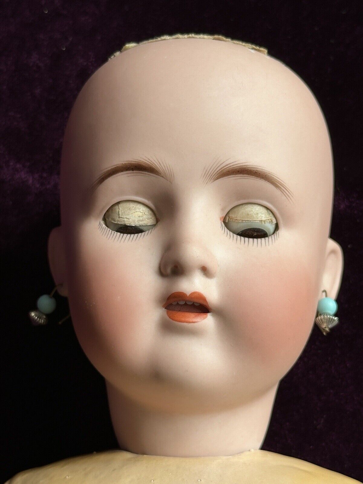 Antique German 23” Alt Beck Gottschalck ABG 1362 Sweet Nell Bisque Head Doll