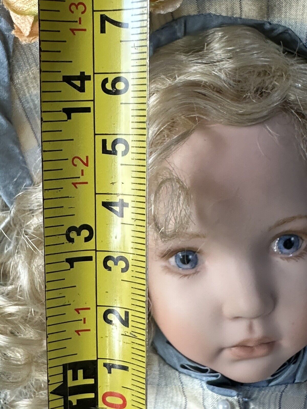 OOAK (?) Artist Porcelain 14” Doll from Emmy Chen Mold “Irene”
