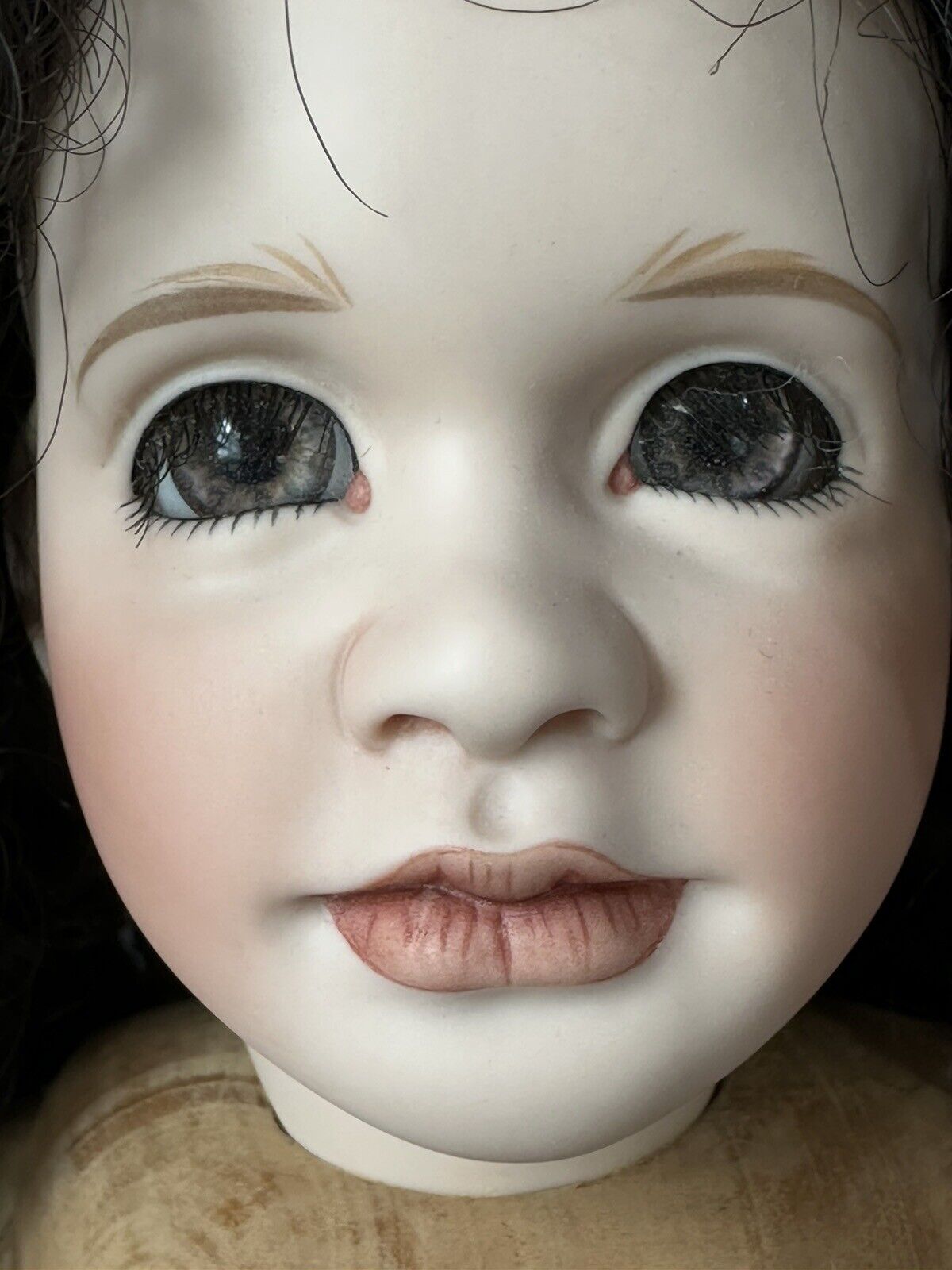 Wendy Lawton Porcelain and Wood “Eugenia’s Literary Salon” LE 750 16”Doll