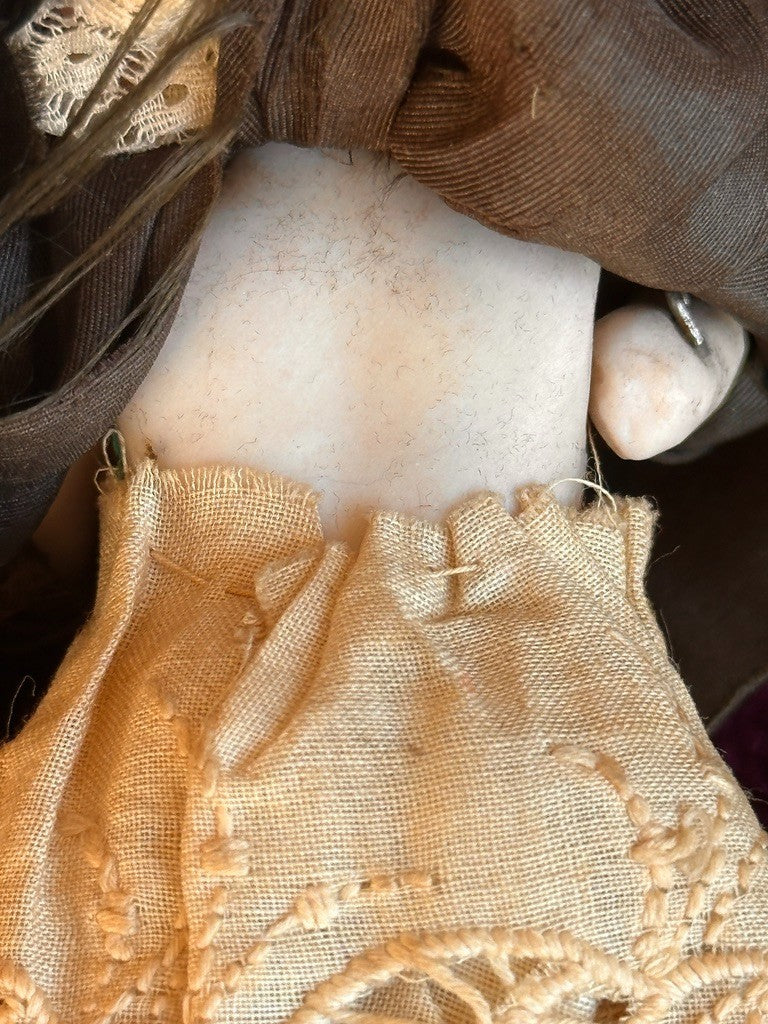Antique German 5.25” Kestner All Bisque Mignonette Dollhouse Doll