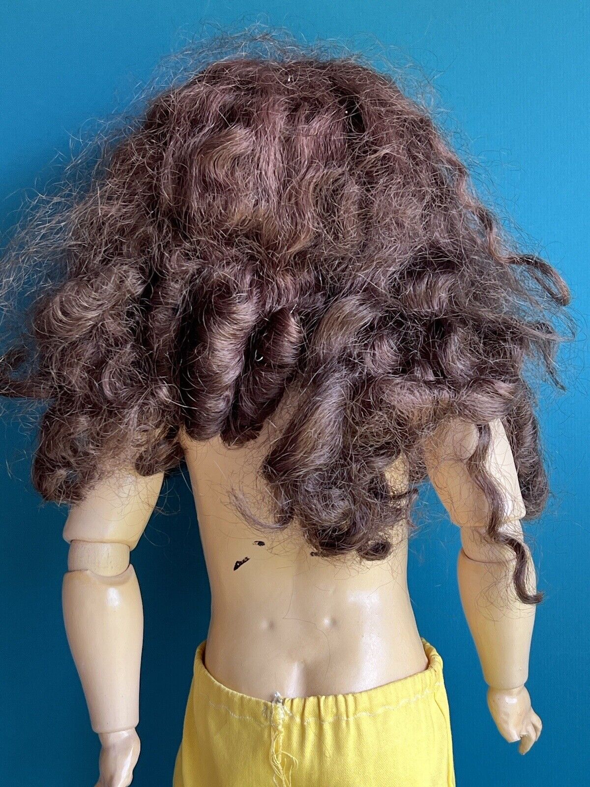Antique German 28” Simon Halbig Kammer Reinhardt 76 Bisque Head Doll