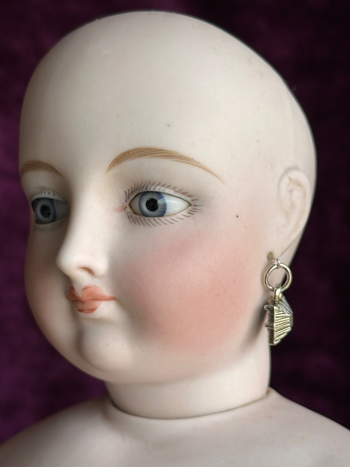 Antique French 19” Poupee Bisque Head Fashion Doll