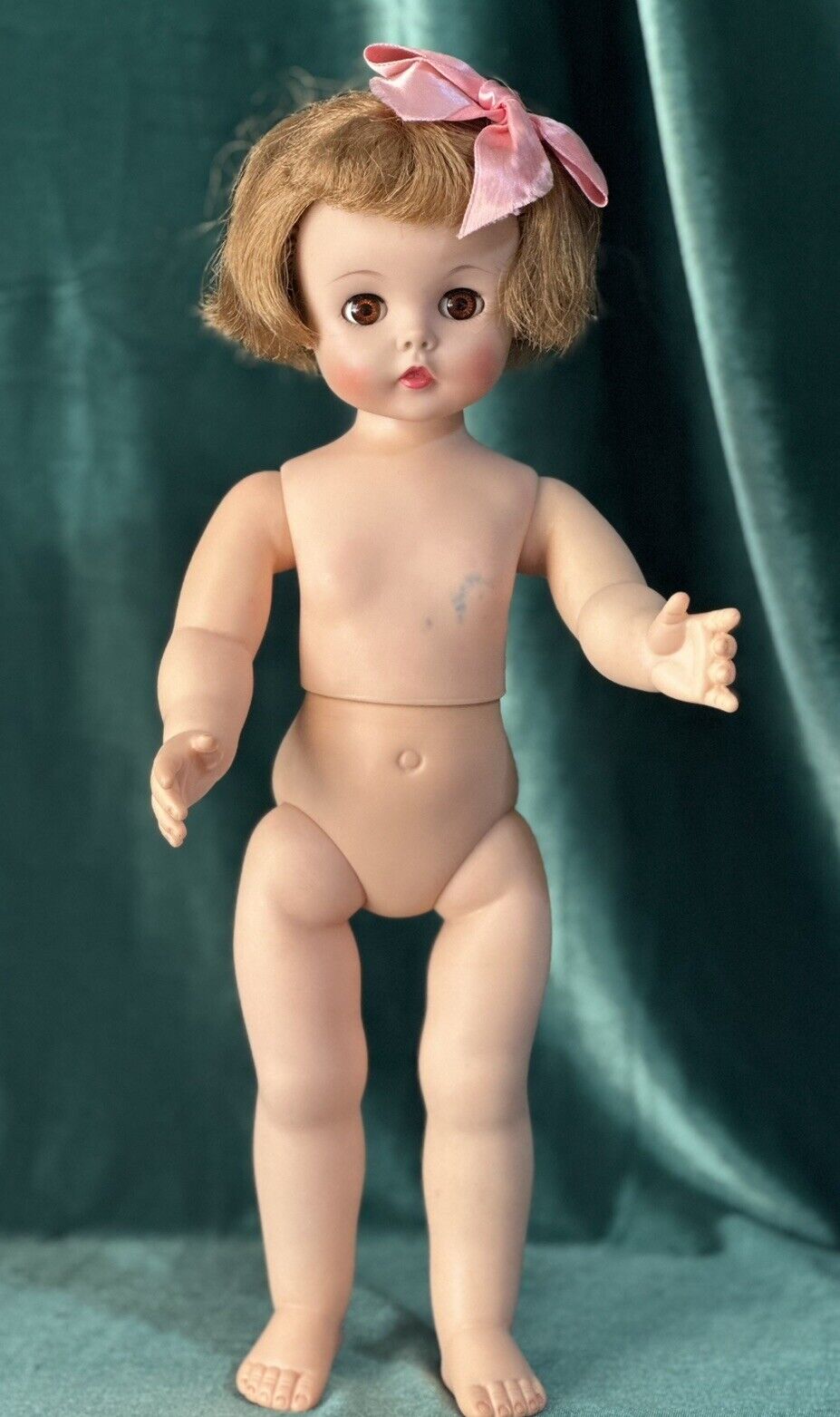 Vintage 1958 Madame Alexander Kelly Baby Vinyl/Plastic 14 1/2” Doll