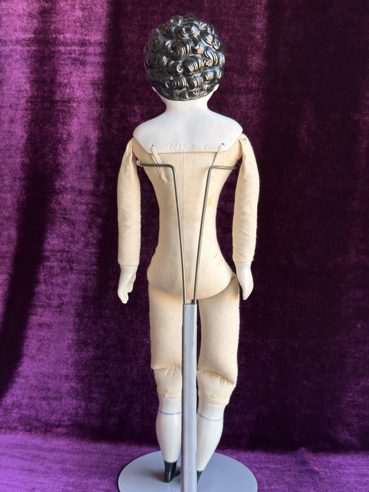 Rare Antique German Alt, Beck & Gottschalck 1214 China Shoulder Head Boy Doll