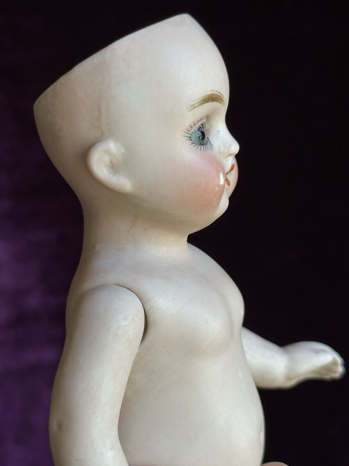 Antique German 6.5” Kestner 130 All Bisque Mignonette Doll