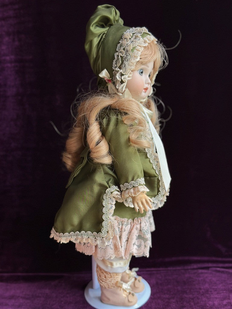 Vintage 17" Porcelain Composition Reproduction of Antique French Steiner Doll