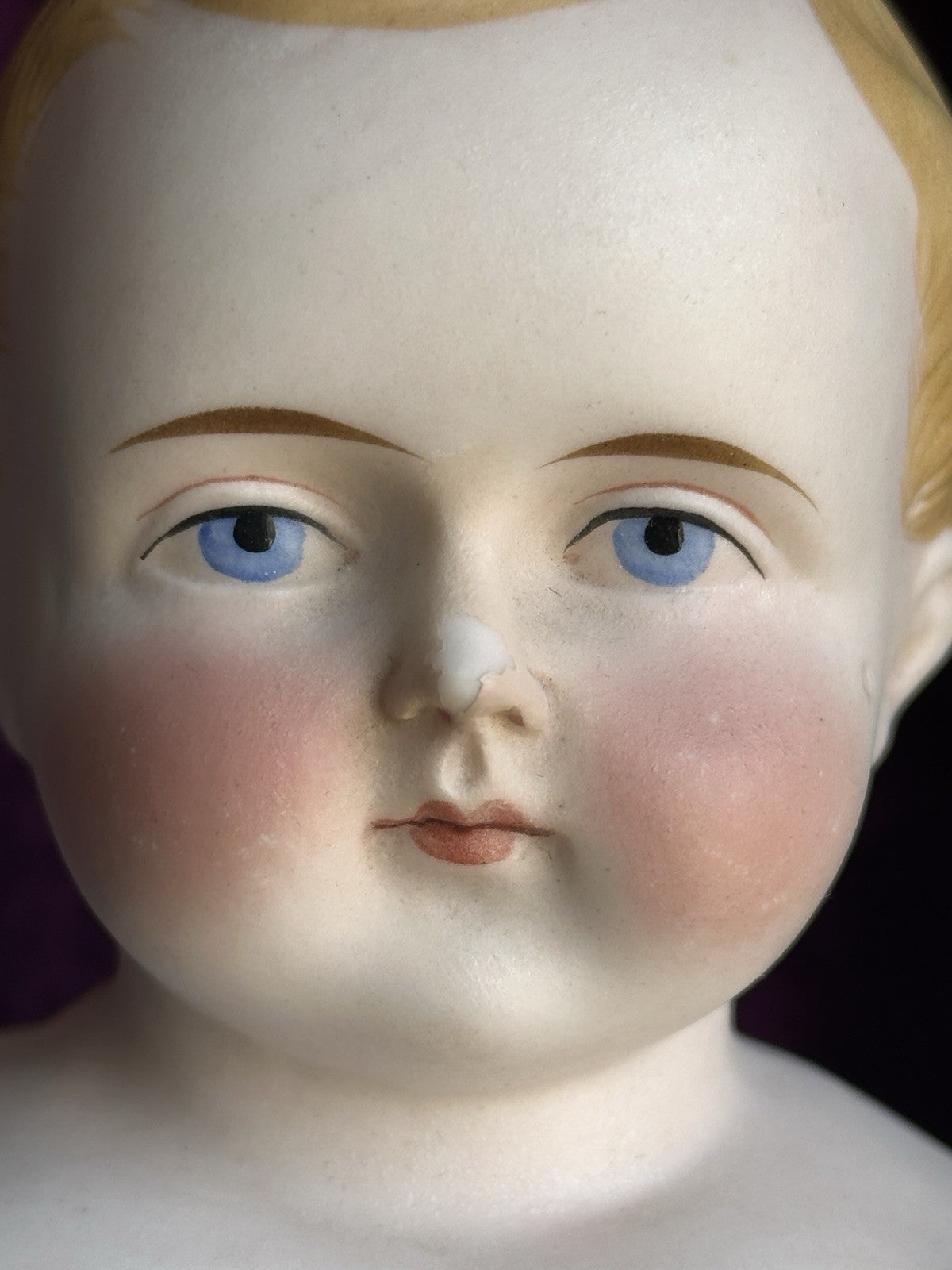 Rare Antique German 15” Alt, Beck & Gottschalck (?) Bisque Parian Boy Doll