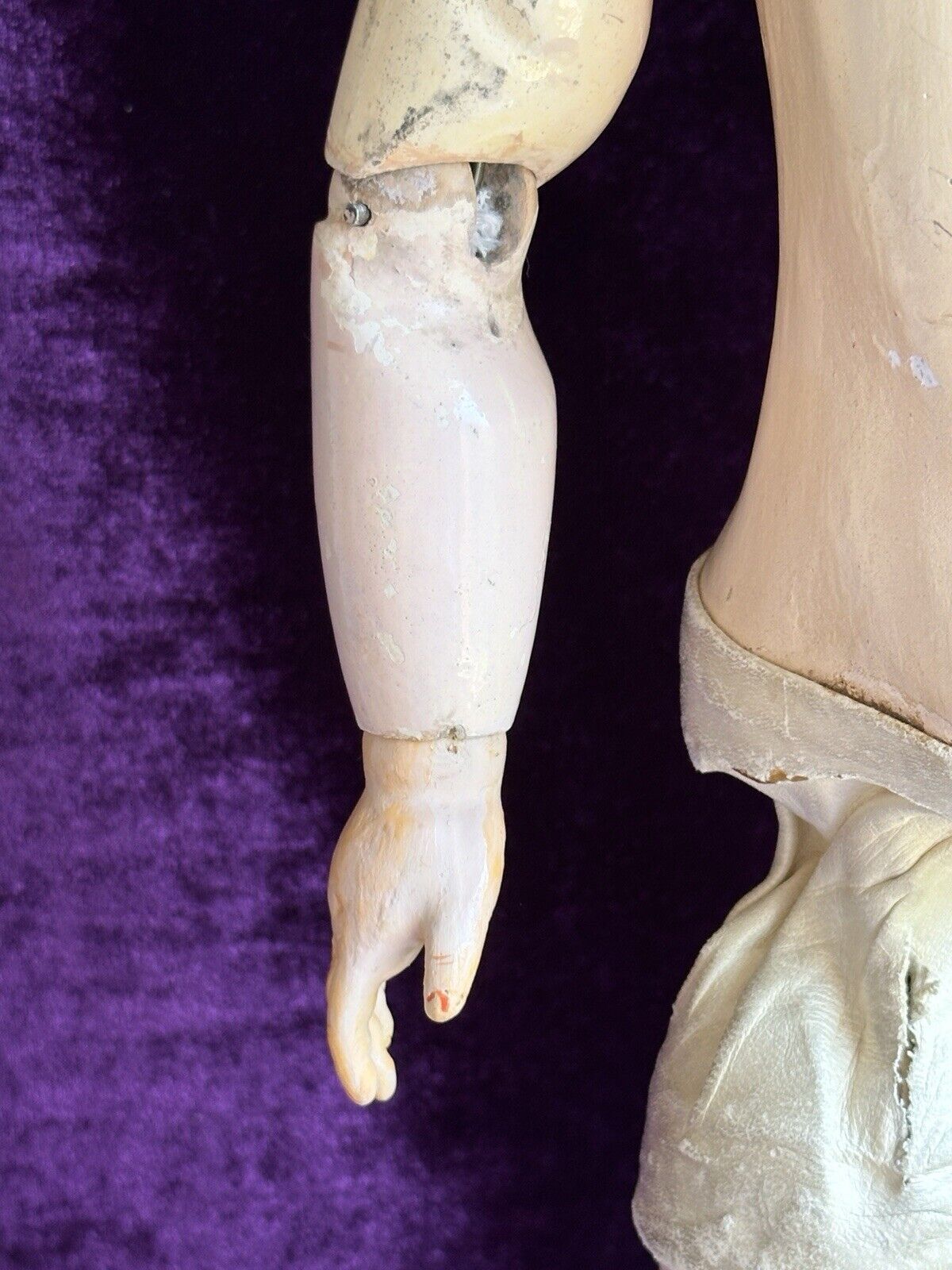 Antique German 22” Simon Halbig 1039 Mechanical Flirty Eyes Walker Doll