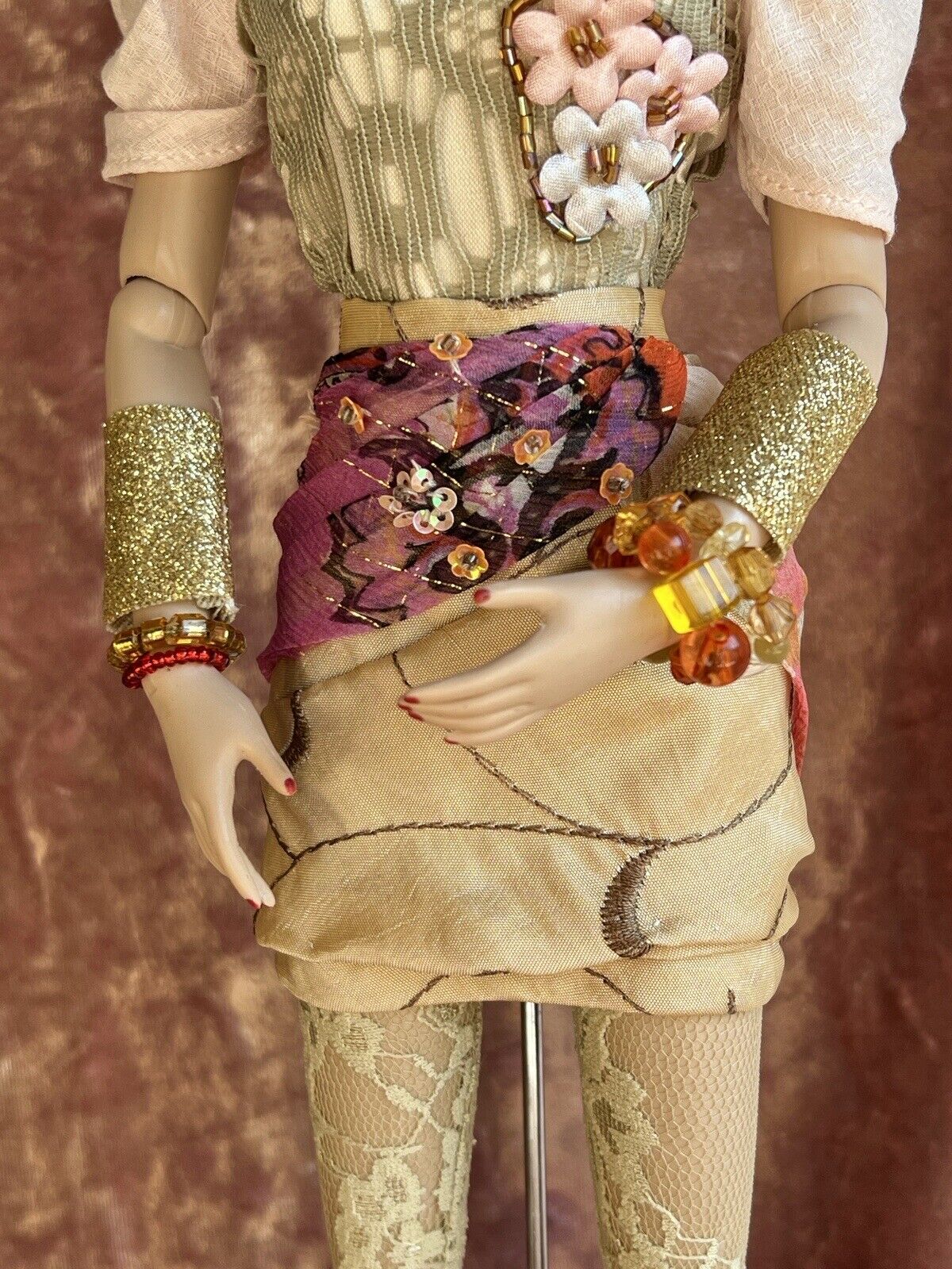 Collectible Tonner Marilyn Monroe Animal Magnitism Redressed Fashion Doll