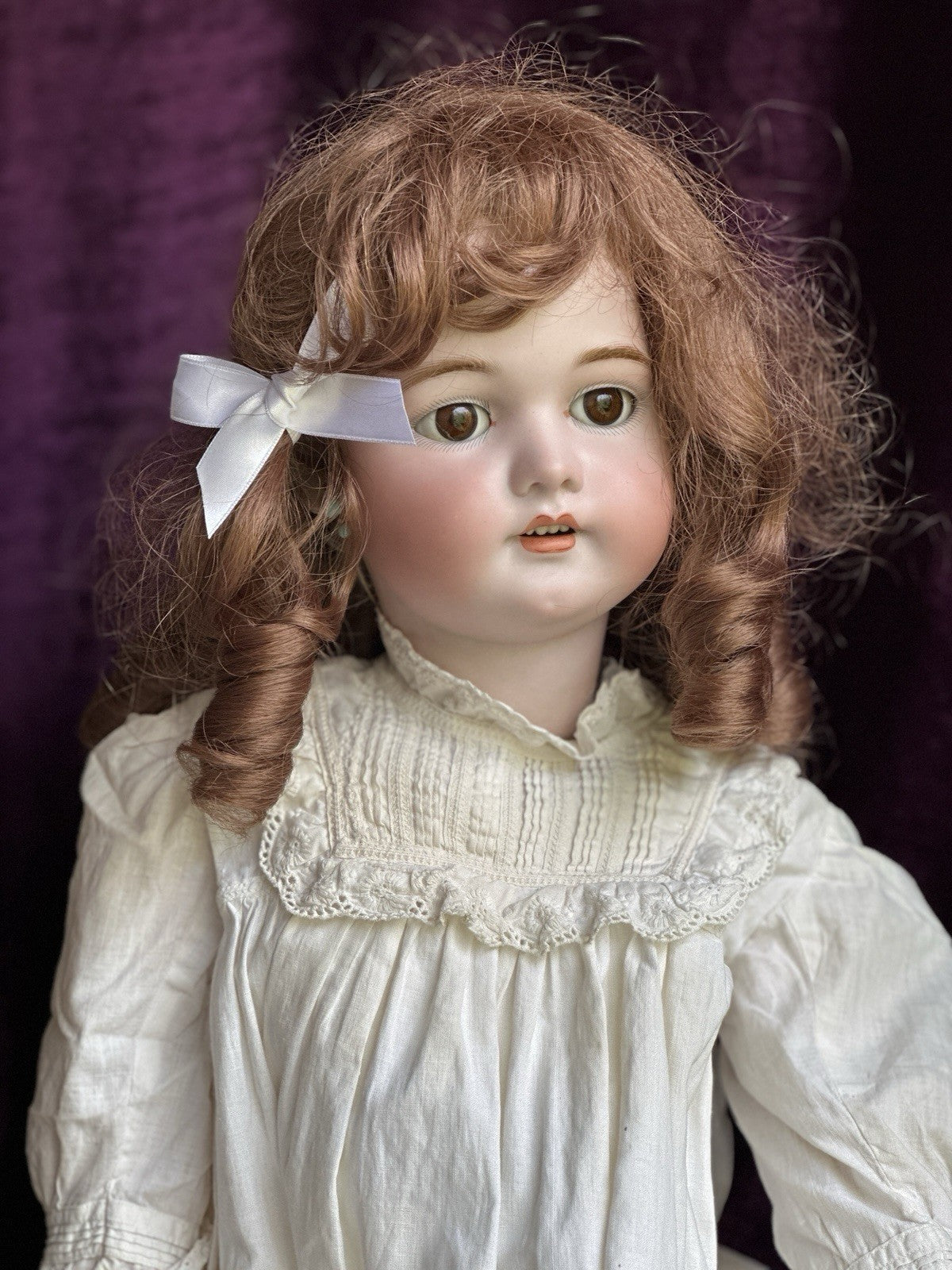 Large Antique German 28” Simon Halbig 1079 Dep Bisque Head Doll