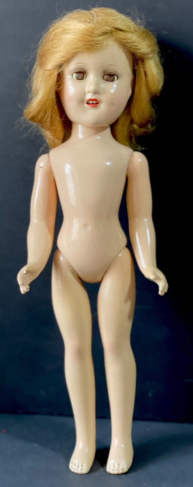 Vintage Madame Alexander 14” Sonja Henie Composition Doll