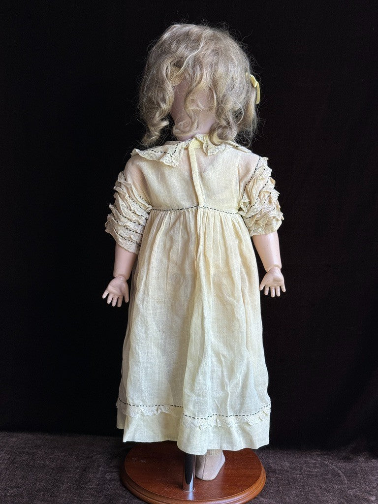 Rare Antique German 22” Kestner 197 Bisque Head Doll