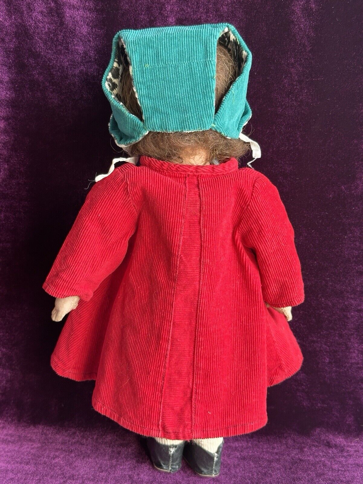 Vintage 14” Kathe Kruse IX German Child Cloth Girl Doll with Swivel Head