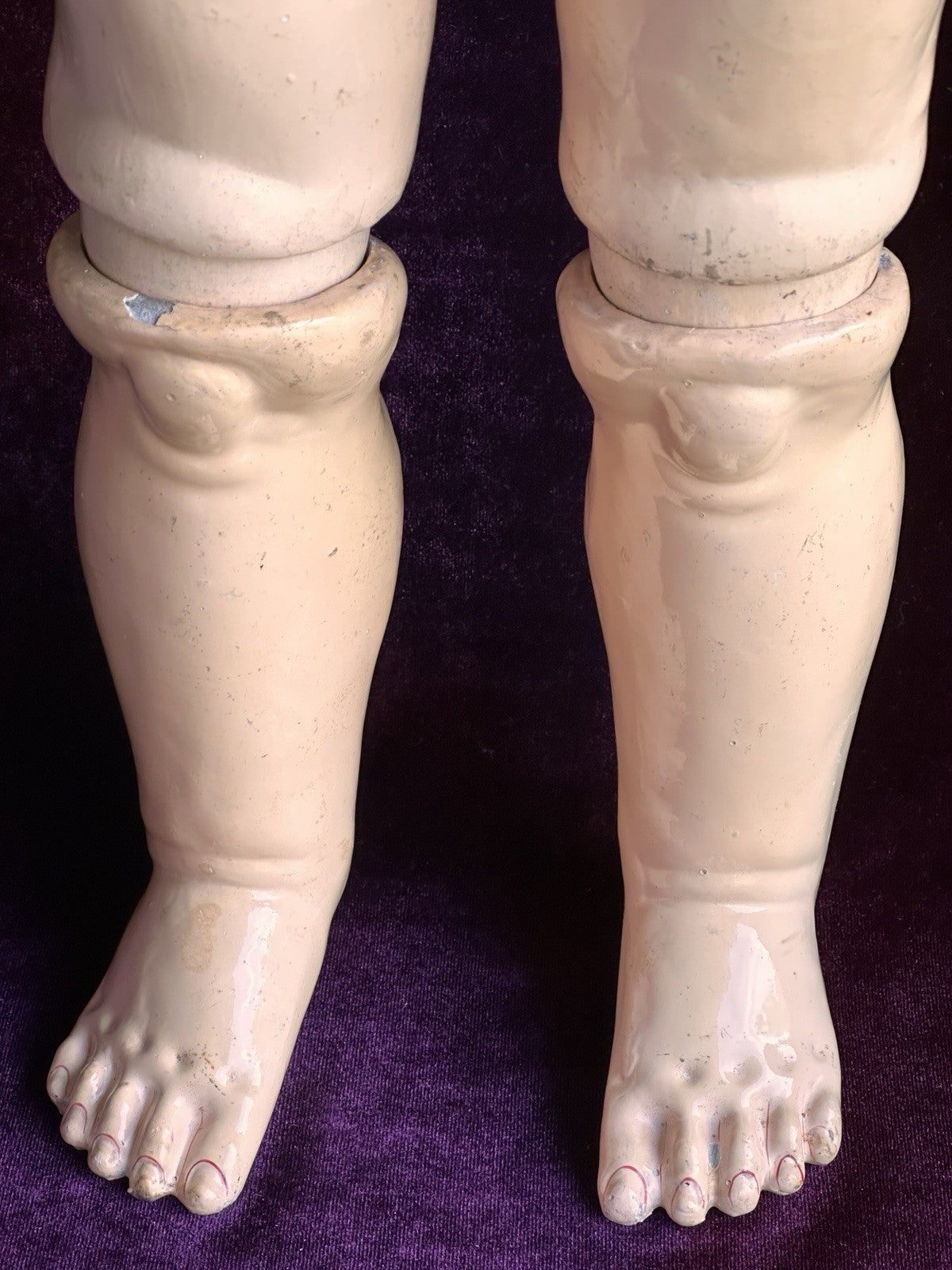 Large Antique German 29” Simon Halbig Heinrich Handwerck Bisque Head Doll
