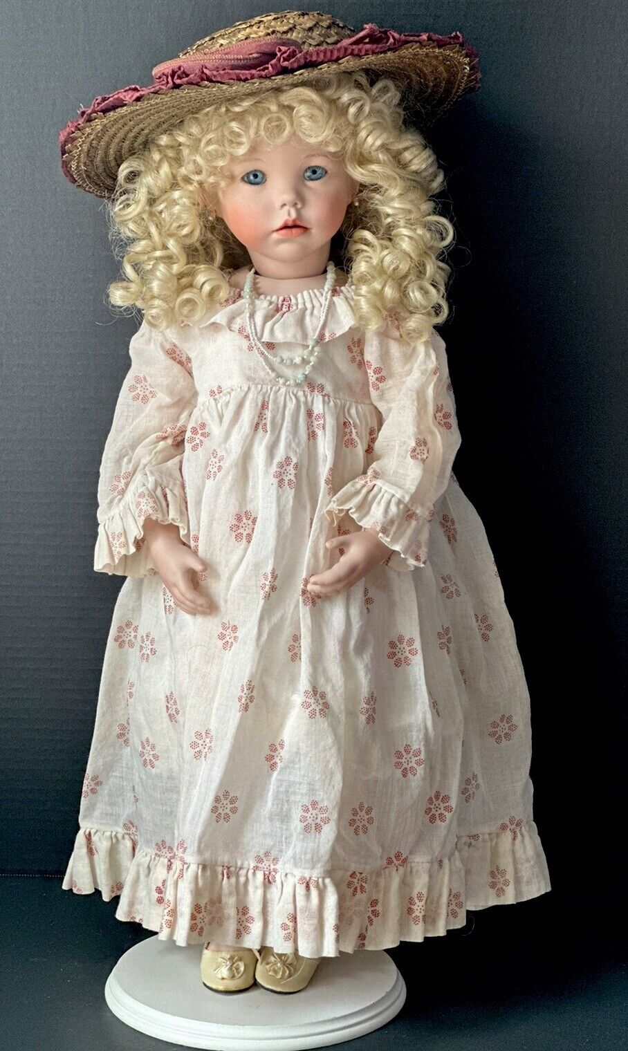 Artist Reproduction Of “Hilary” by Dianna Effner 23” Porcelain Doll French Body