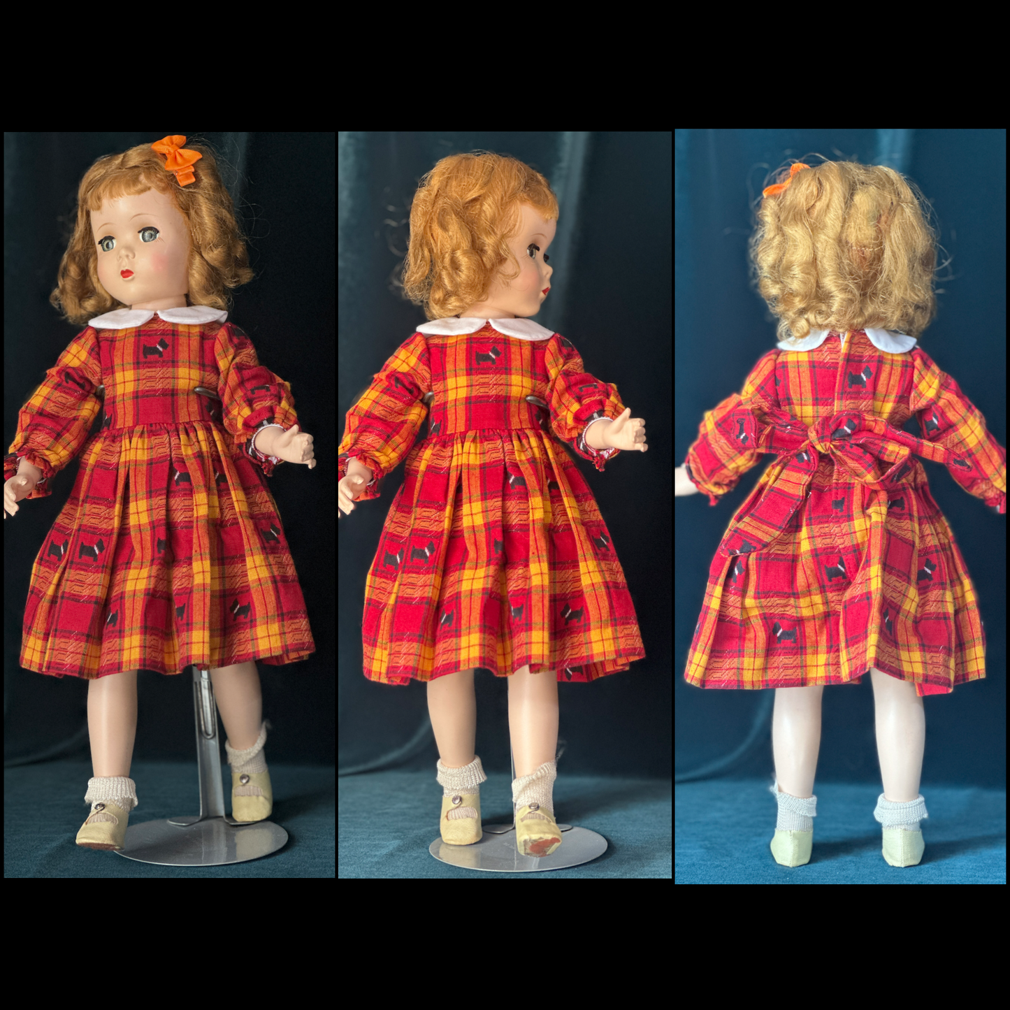 Vintage Madame Alexander Maggie Face Hard Plastic 17” Walker Doll
