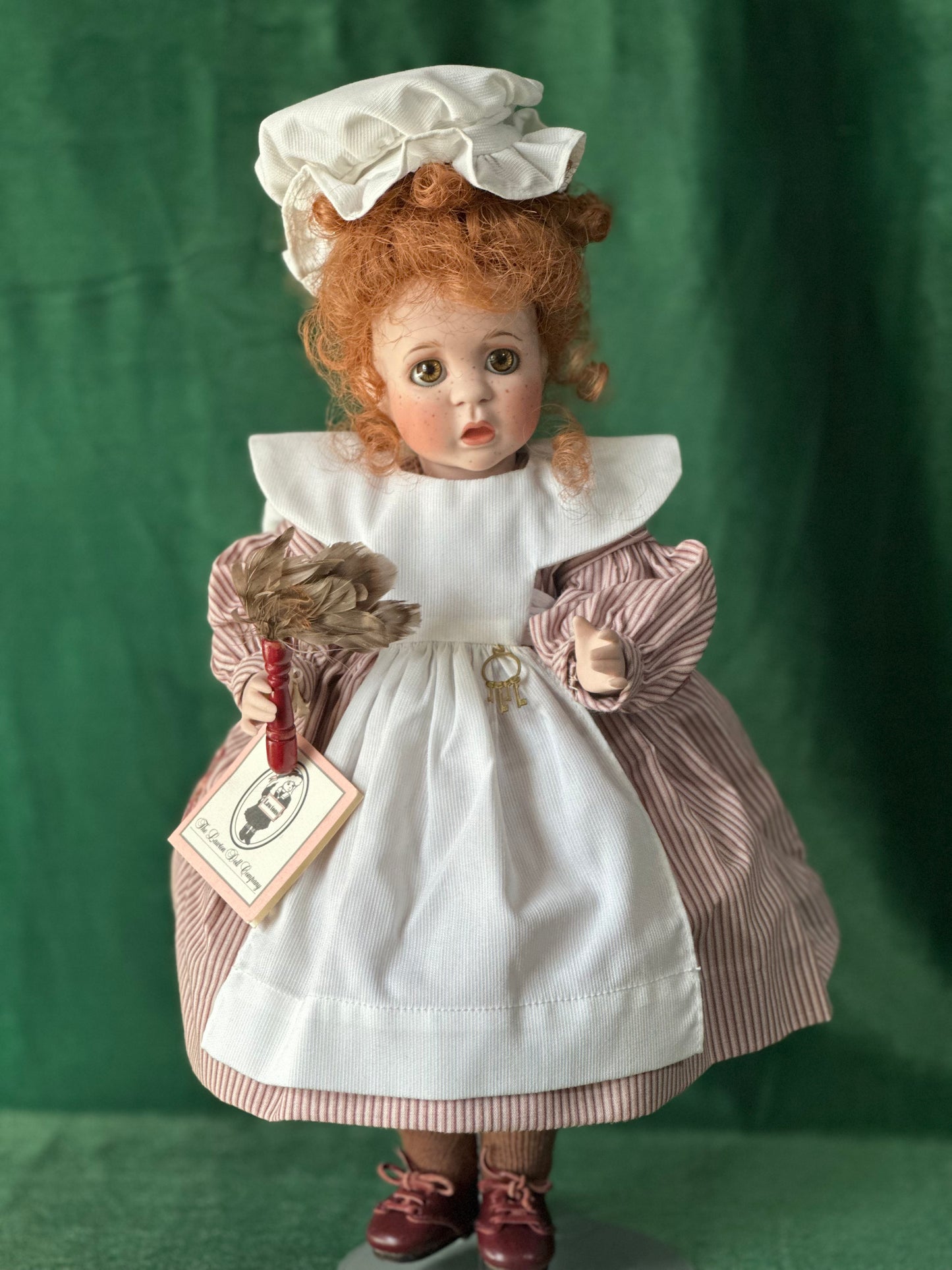 Wendy Lawton “Little Orphant Annie” 13” Porcelain Doll Box/Tag/COA LE 219/500