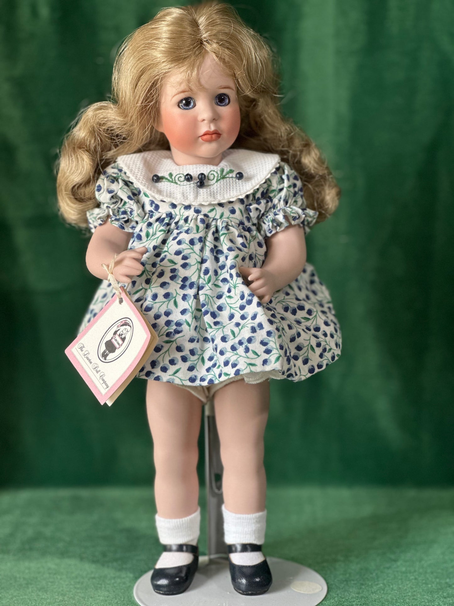 Wendy Lawton “Patricia And Her Patsy” 13” Porcelain Doll Box/Tag/COA