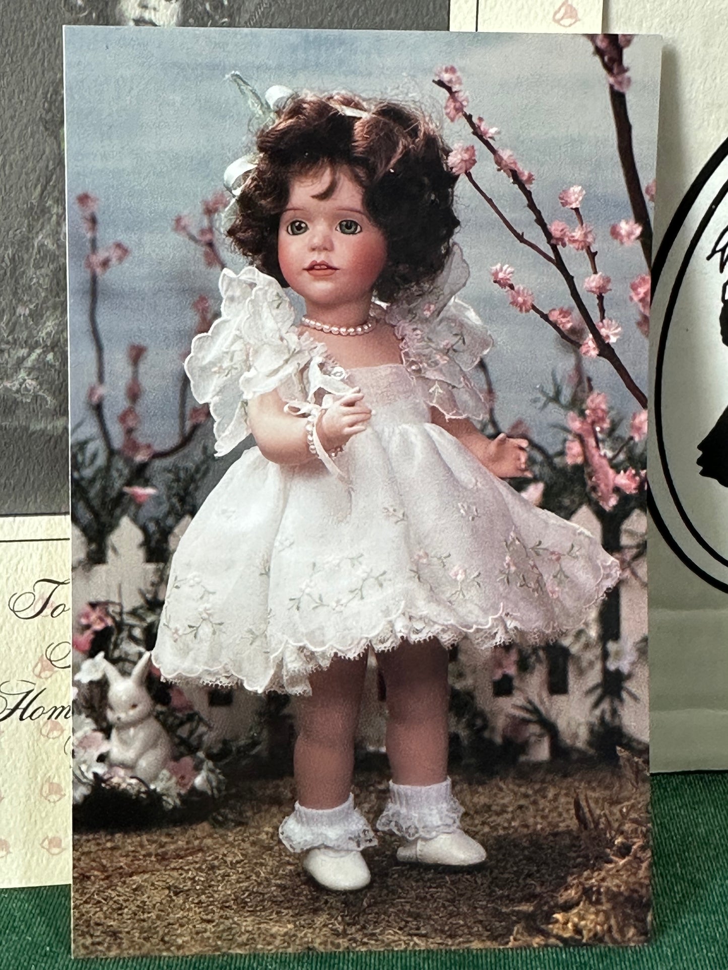 Wendy Lawton “Spring Blossom ” 13” Porcelain Doll Box/Tag/COA LE 500