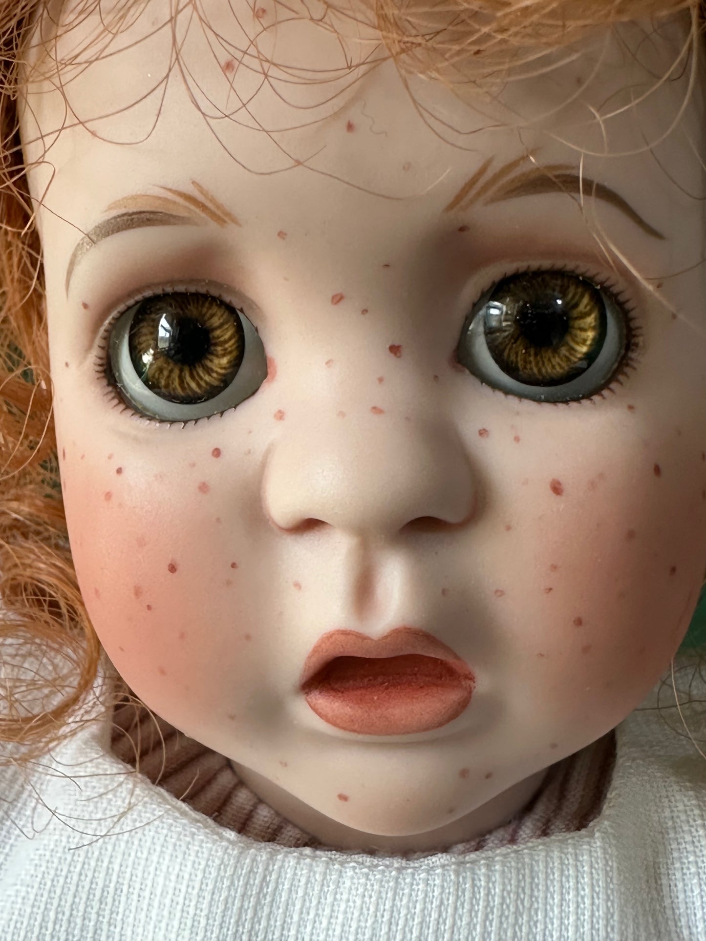 Wendy Lawton “Little Orphant Annie” 13” Porcelain Doll Box/Tag/COA LE 219/500