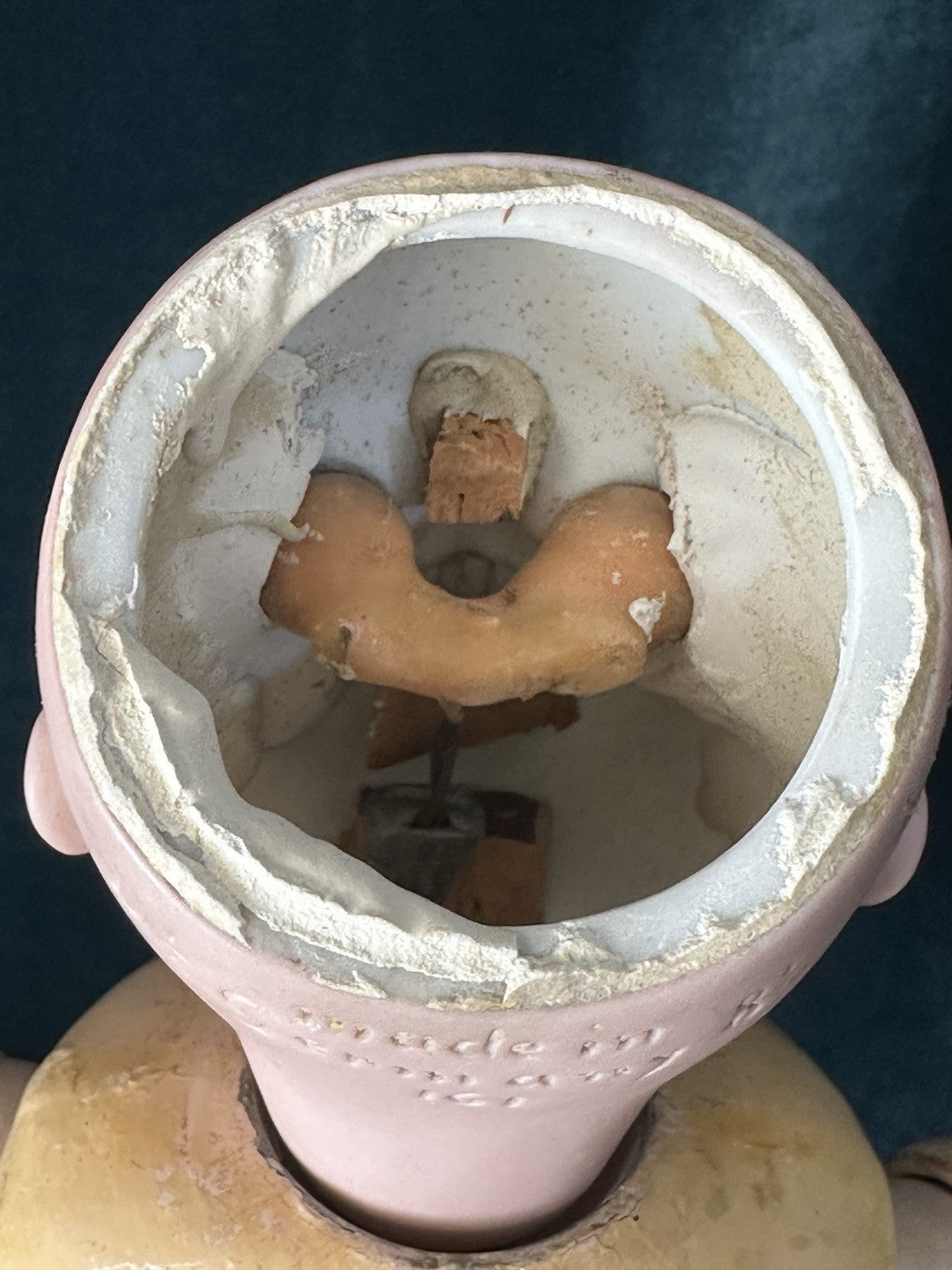 Antique German 19” Kestner 161 Child Doll Bisque Head Composition Body