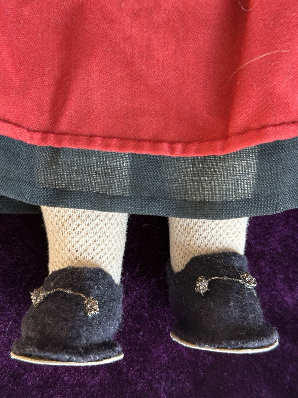 Antique German 13.5” Cloth Painted Bing (?) Doll