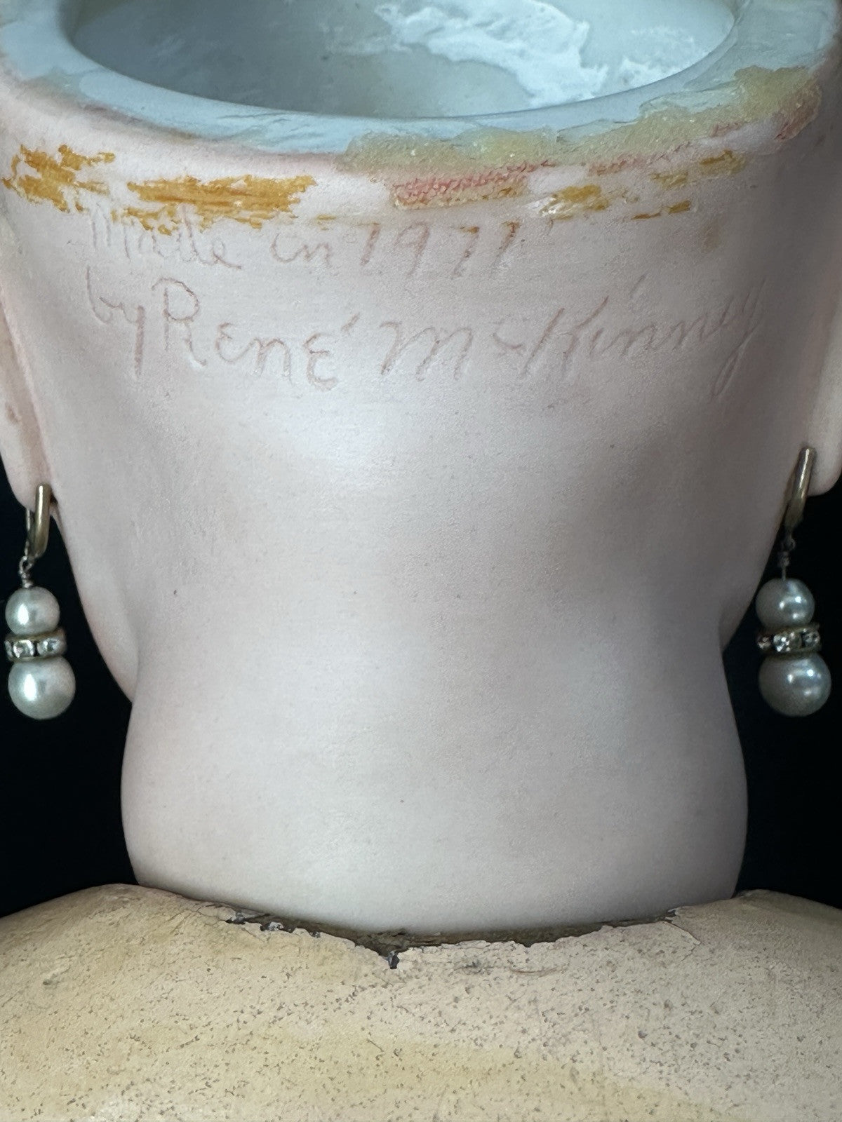 Antique Doll Original French JUMEAU Composition Body Repro Head Of Bru Jne