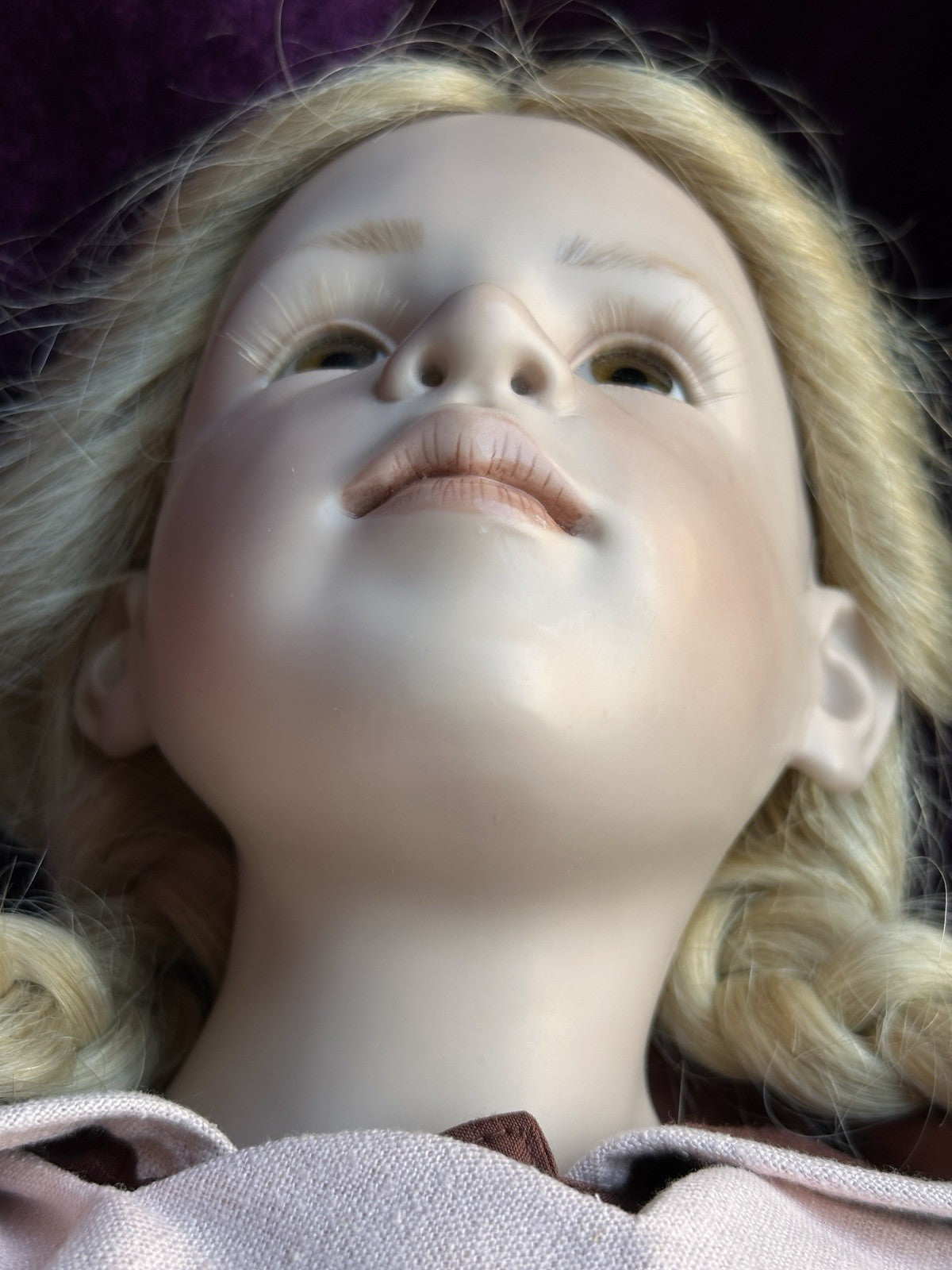 German 36” Hildegard Gunzel Wax Over Porcelain Camee Doll in Box LE USA 25