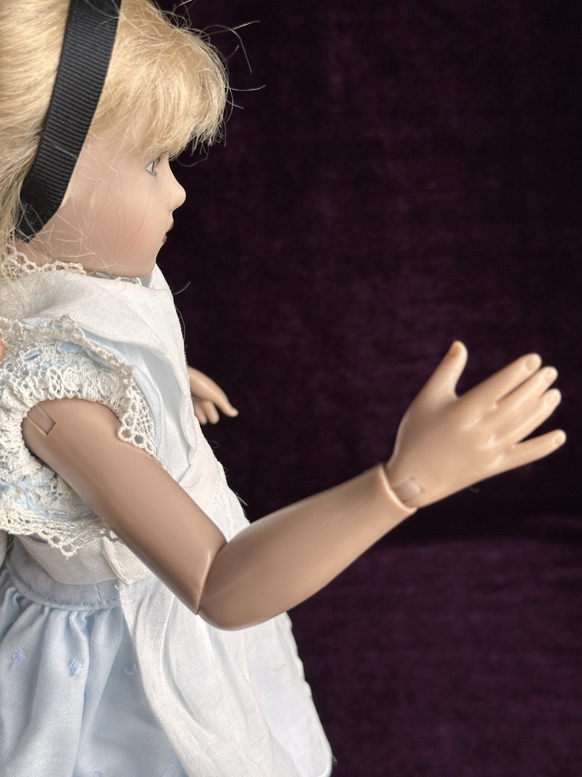 Rare 14” Collectible Kish Vinyl BJD Doll Alice in Wonderland