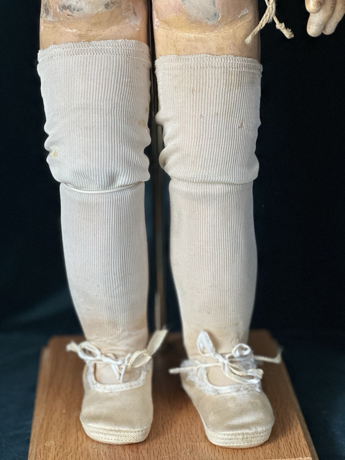Antique Doll Original French JUMEAU Composition Body Repro Head Of Bru Jne