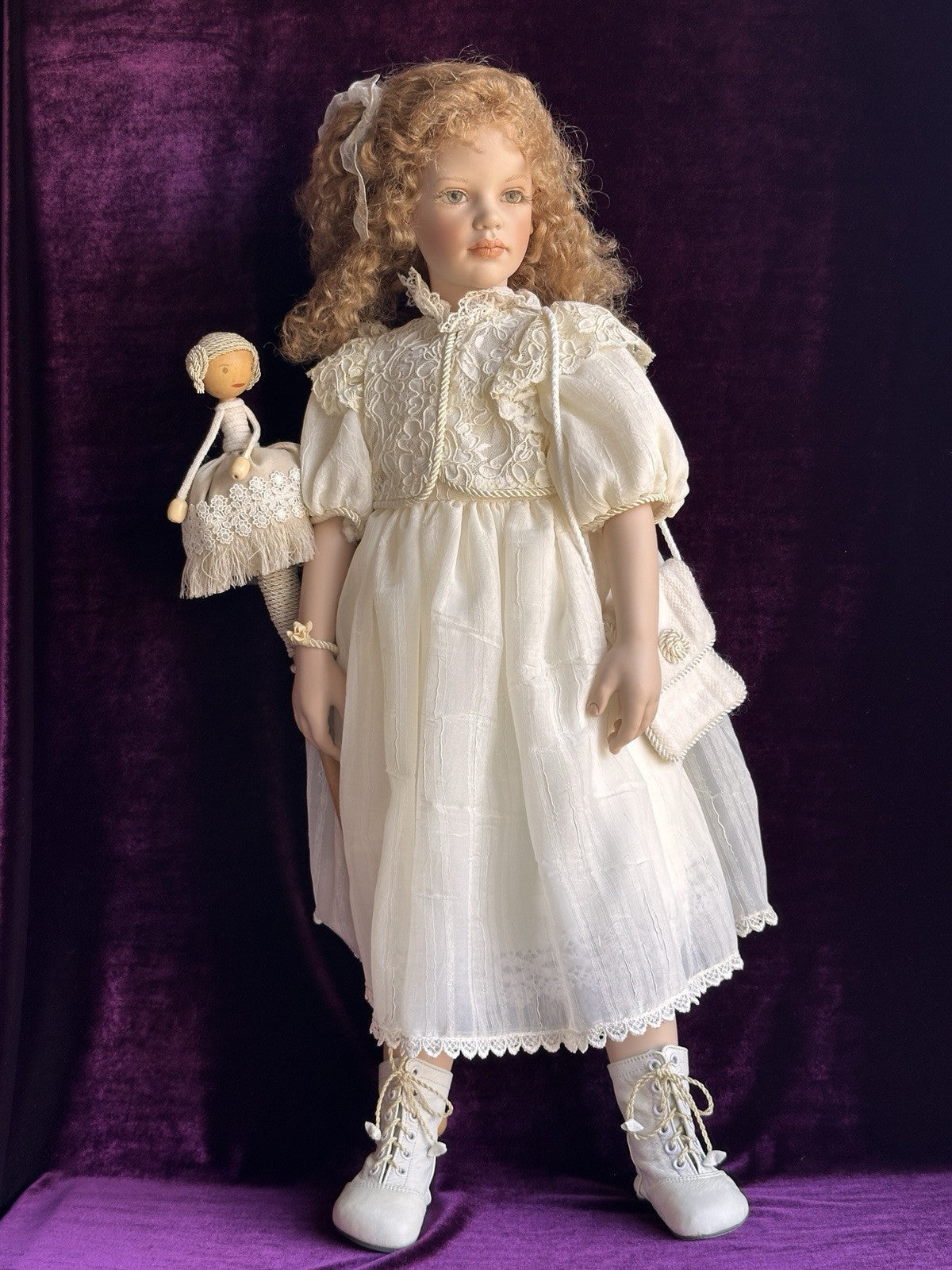 Lifelike 29” Vinyl Doll Anna Maria By Zofia and Henry Zawieruszynski LE 150