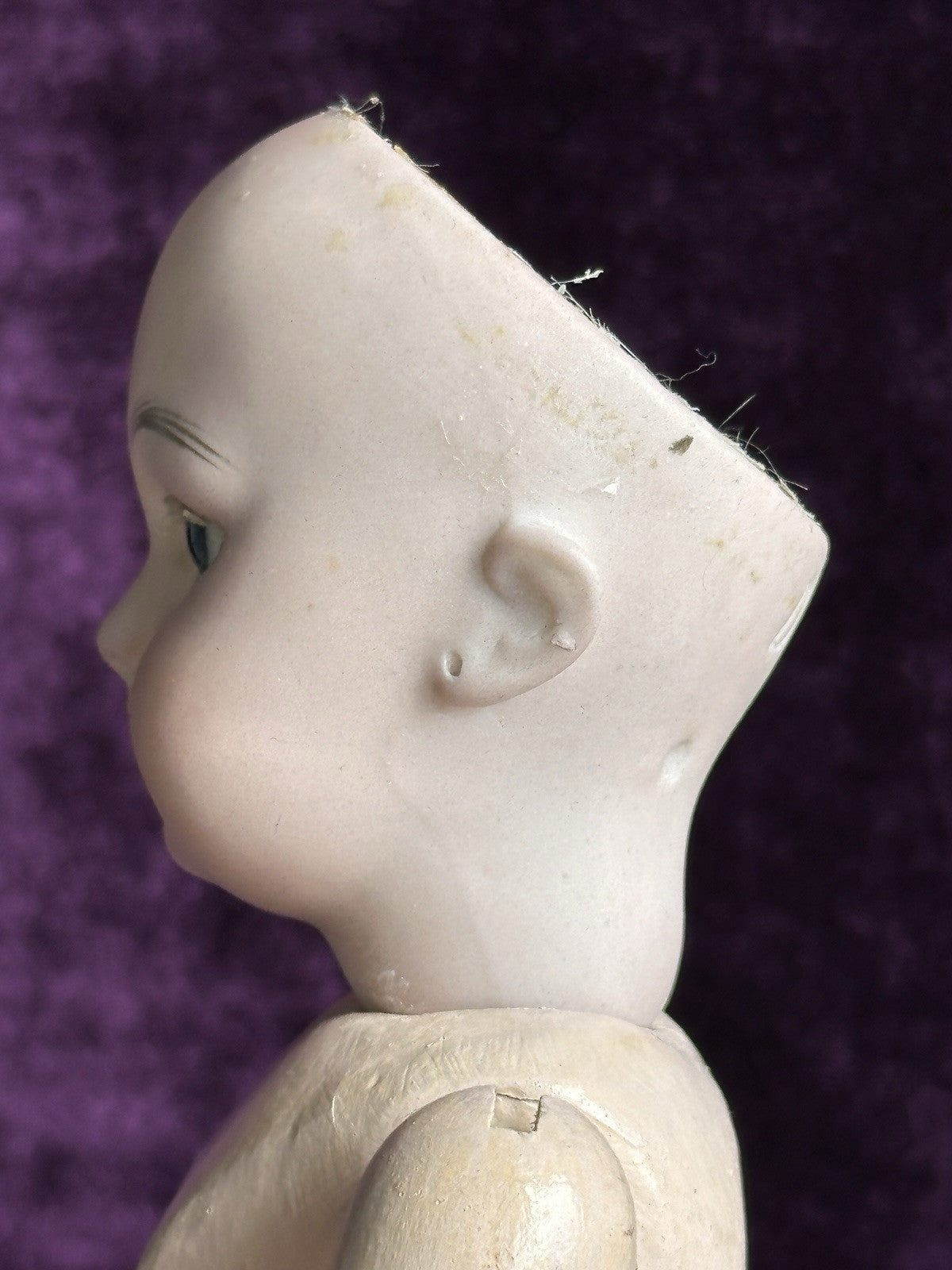 Antique German/French 10” Simon Halbig Dep Jumeau Milette Bisque Head Doll