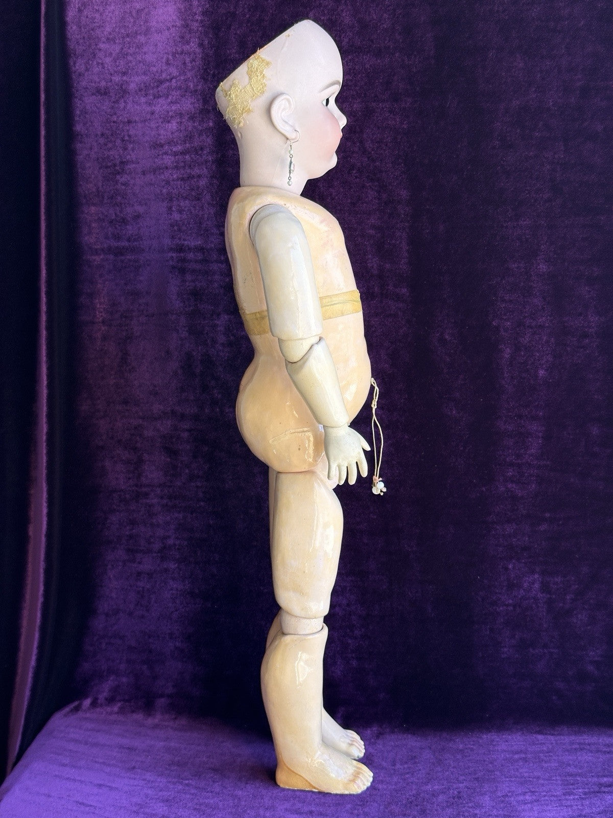 Antique German 27” Heinrich Handwerck 99 Dep Bisque Head Doll