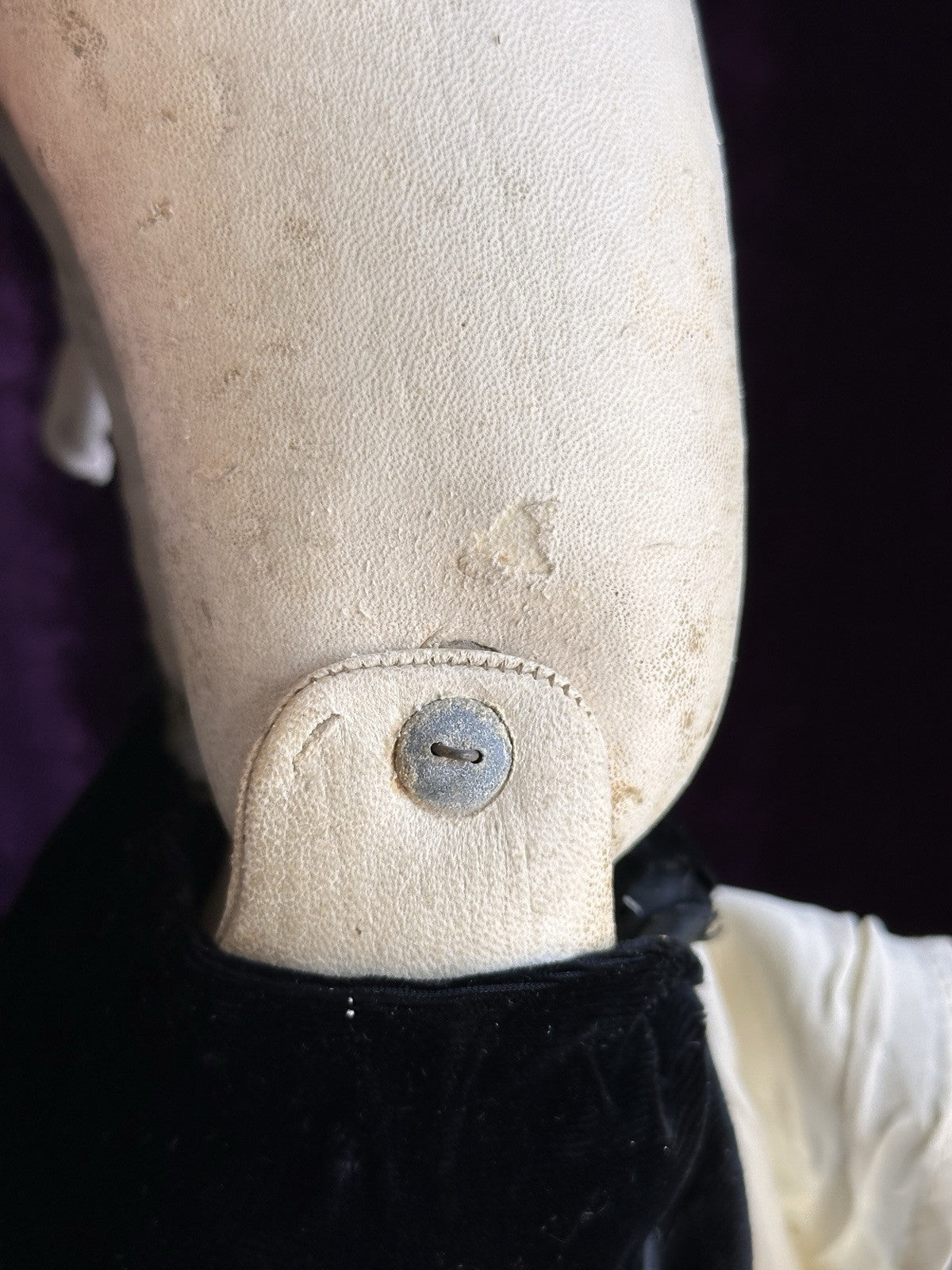Large Antique German 25” Kling 190 Bisque Parian China Head Boy Doll