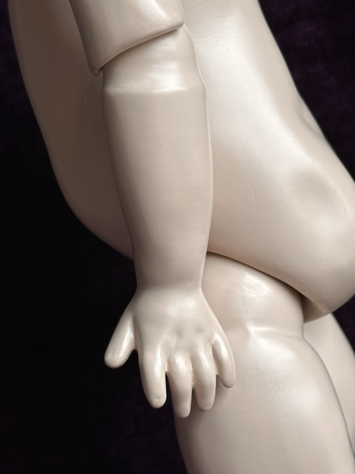 Porcelain 21” Reproduction of Antique French Paris PAN Henri Delecroix Doll