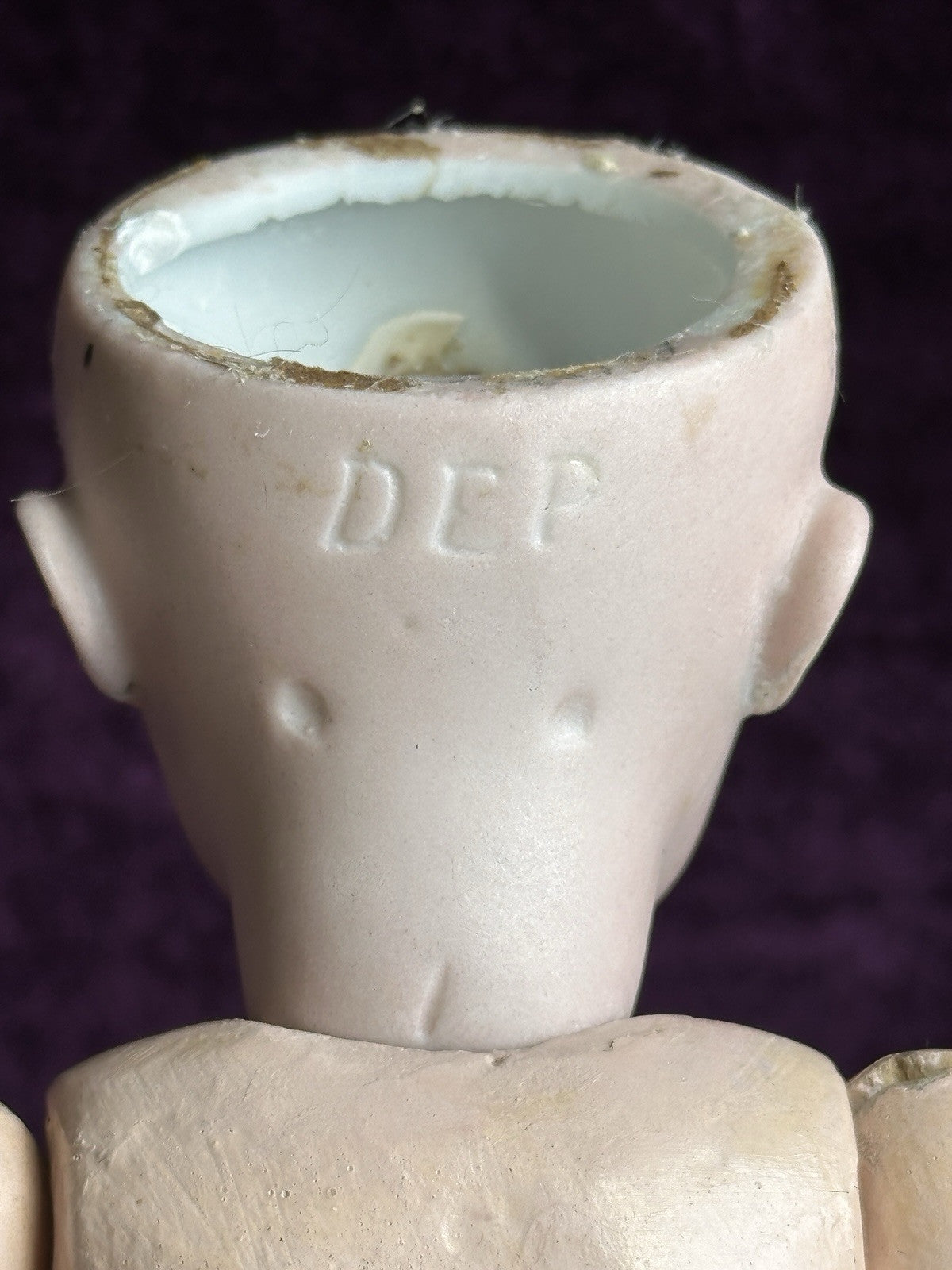 Antique German/French 10” Simon Halbig Dep Jumeau Milette Bisque Head Doll