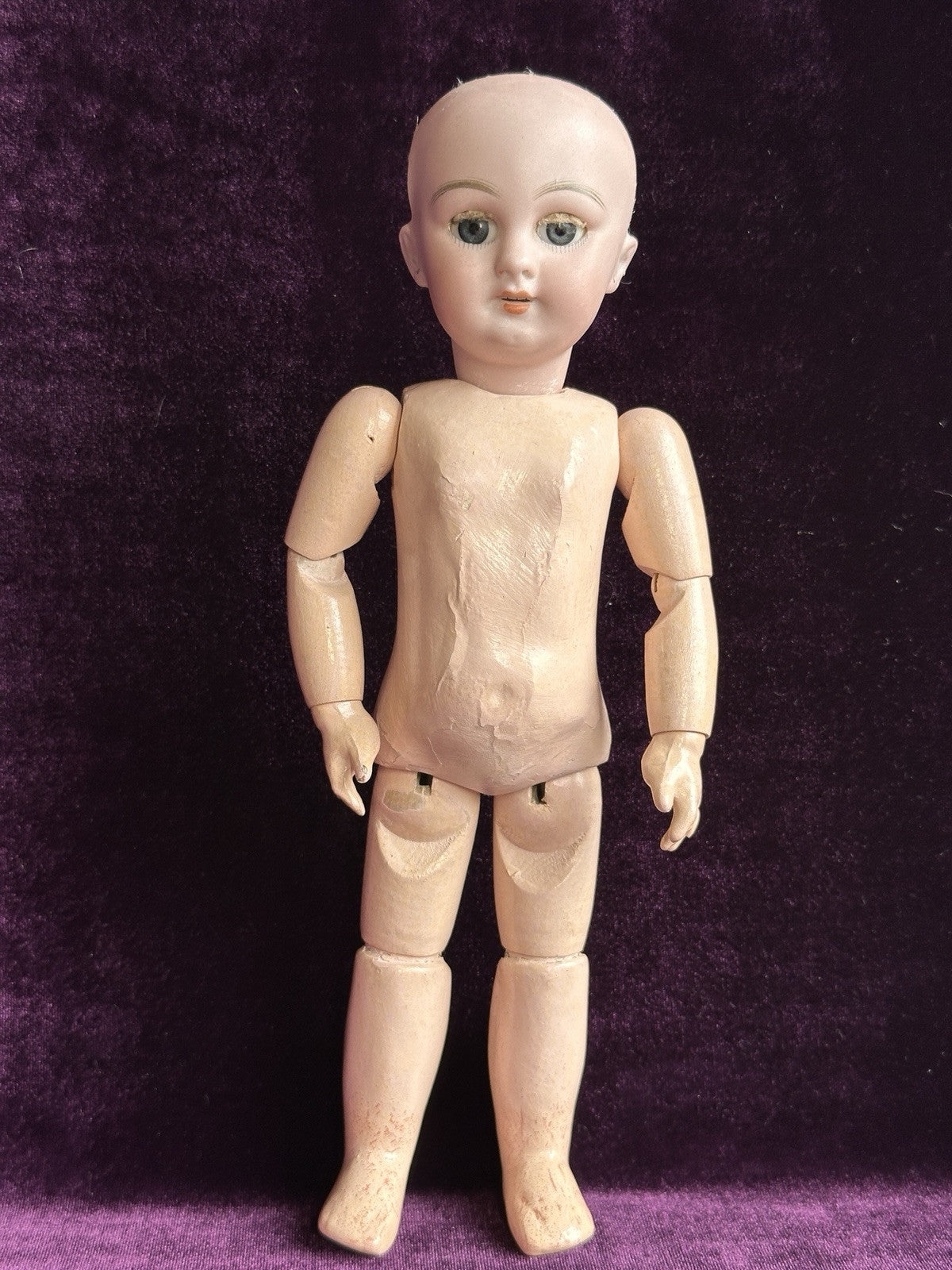 Antique German/French 10” Simon Halbig Dep Jumeau Milette Bisque Head Doll