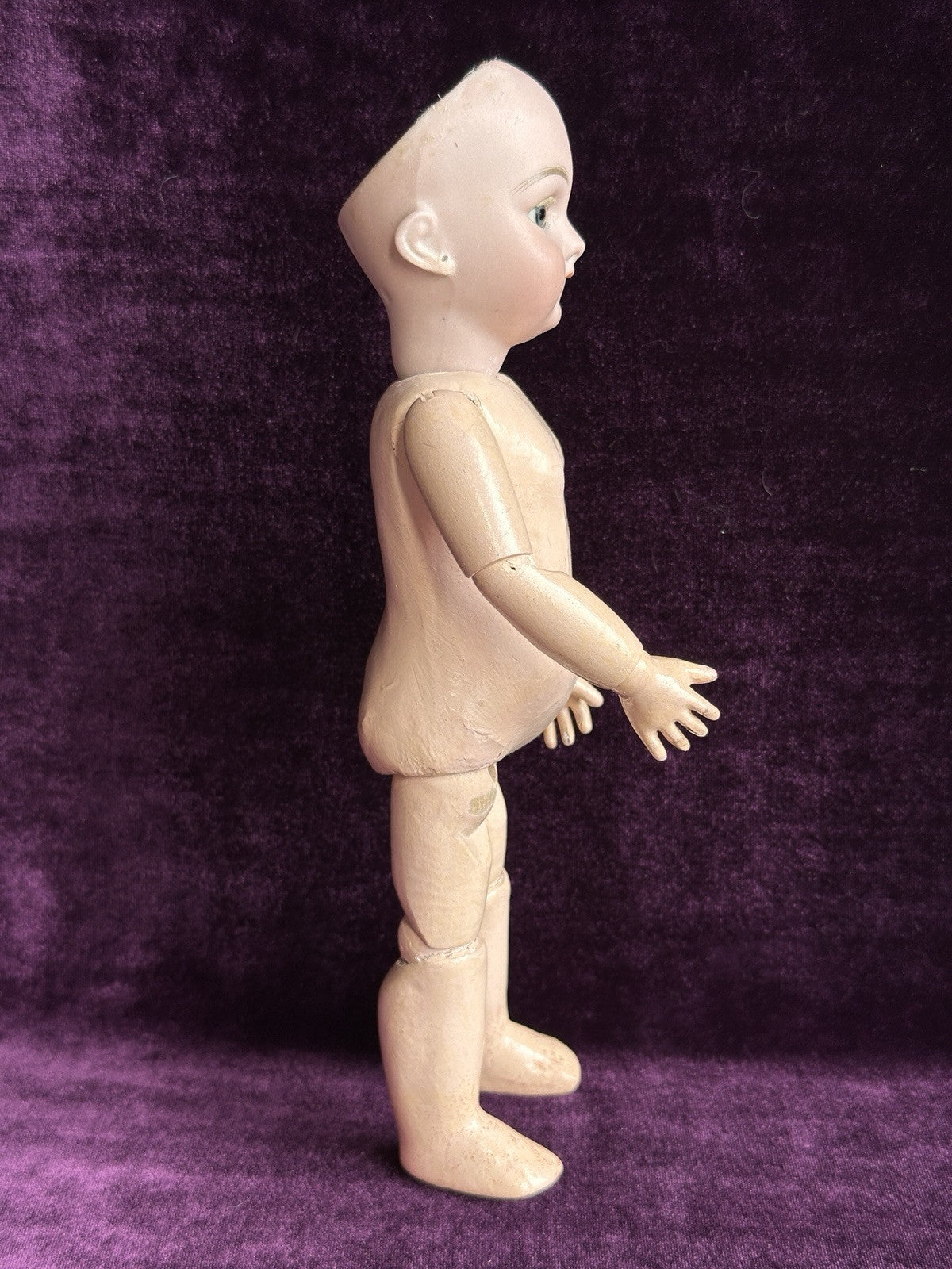 Antique German/French 10” Simon Halbig Dep Jumeau Milette Bisque Head Doll