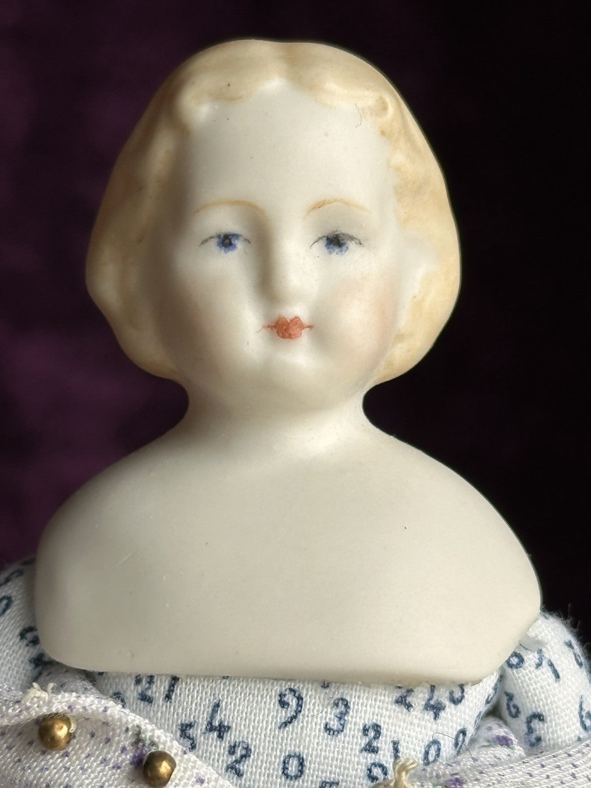 Lot of 2 Vintage Reproduction Miniature Parian Dolls with in Case with Wardrobe