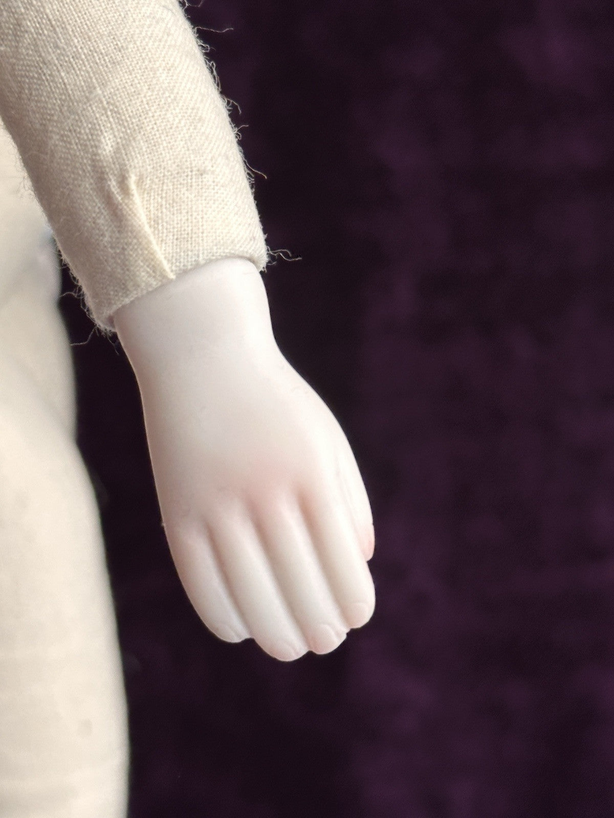 Vintage Porcelain Artist Pinkie and Blue Boy Dolls by Artist Clara Wade