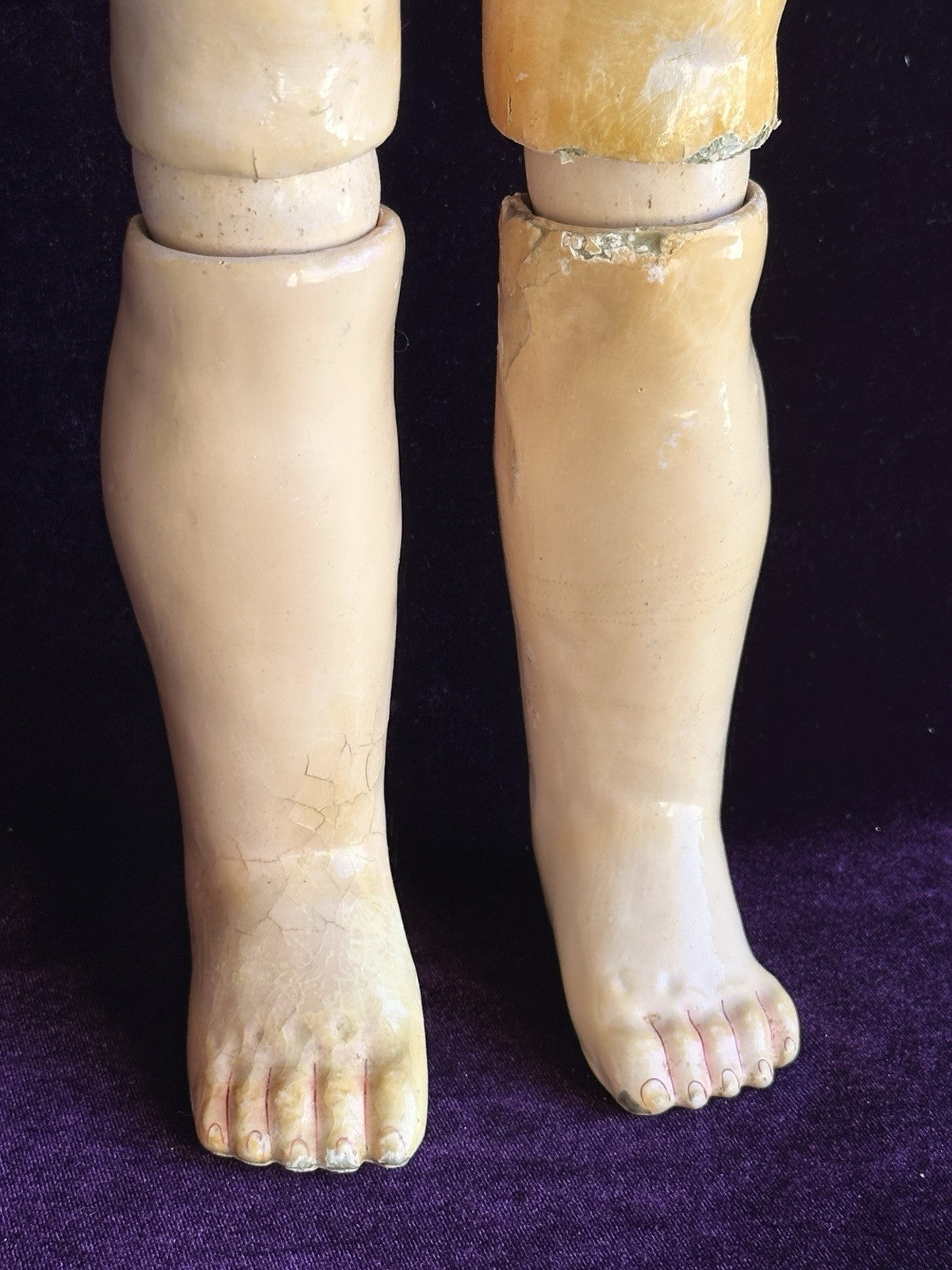 Antique German 27” Heinrich Handwerck 99 Dep Bisque Head Doll