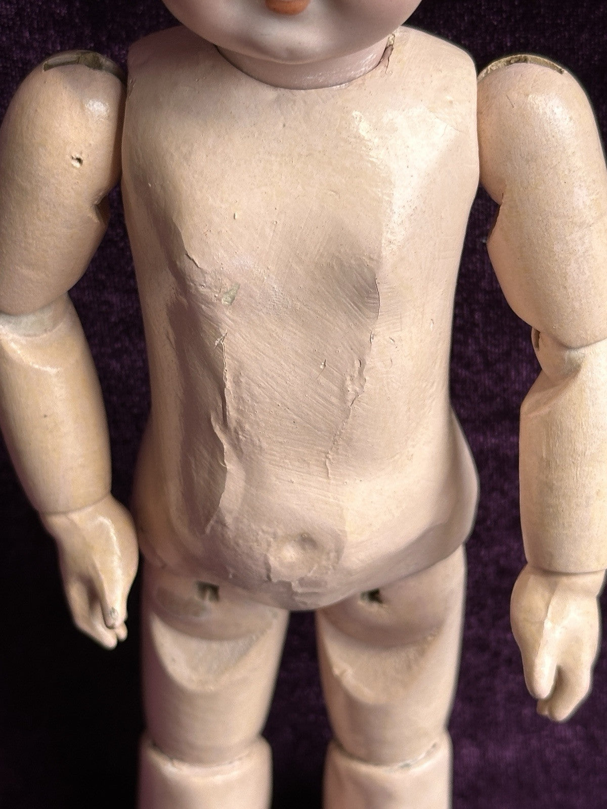 Antique German/French 10” Simon Halbig Dep Jumeau Milette Bisque Head Doll