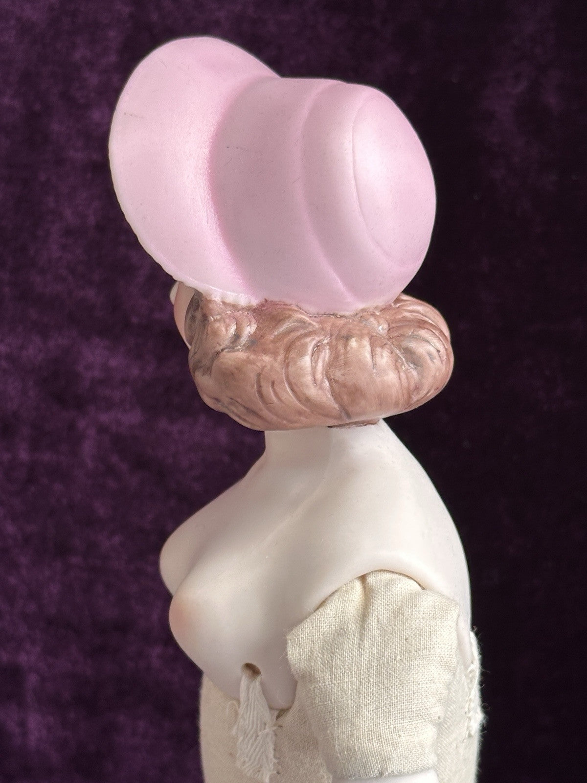 Vintage Porcelain Artist Pinkie and Blue Boy Dolls by Artist Clara Wade