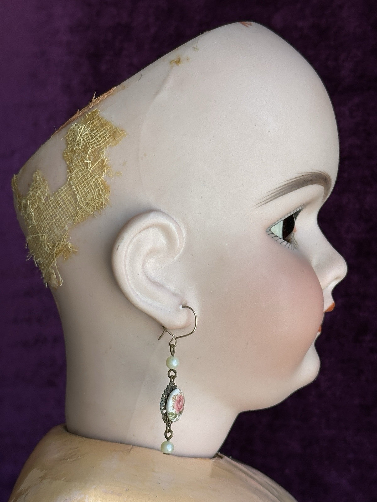 Antique German 27” Heinrich Handwerck 99 Dep Bisque Head Doll